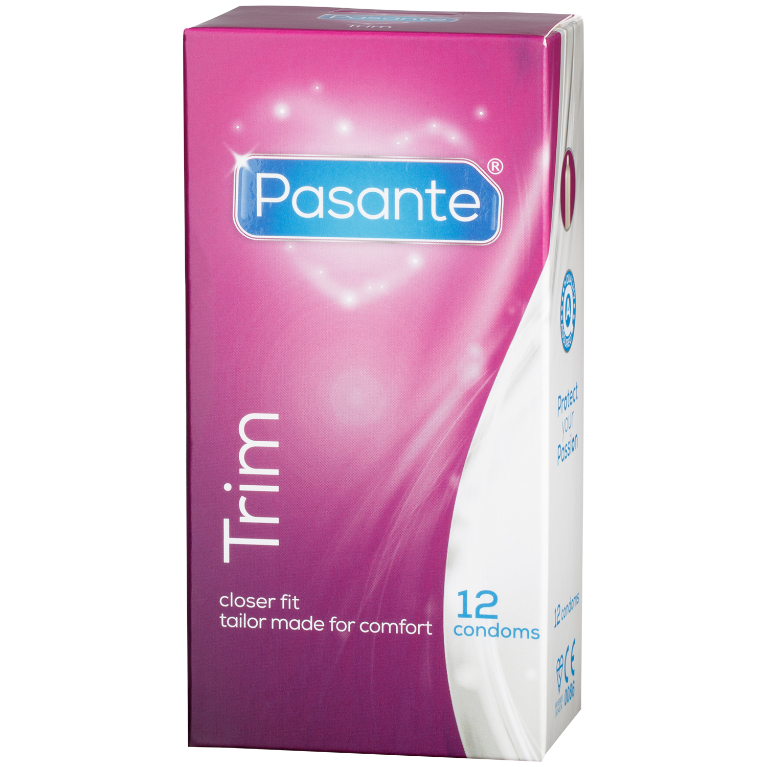 Pasante Trim Kondomer 12 stk      - Klar