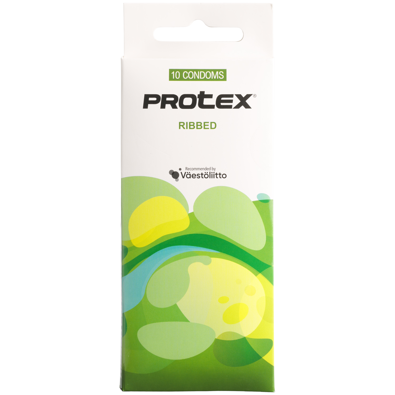 Protex Ribbed Rillede Kondomer 10 stk     - Klar
