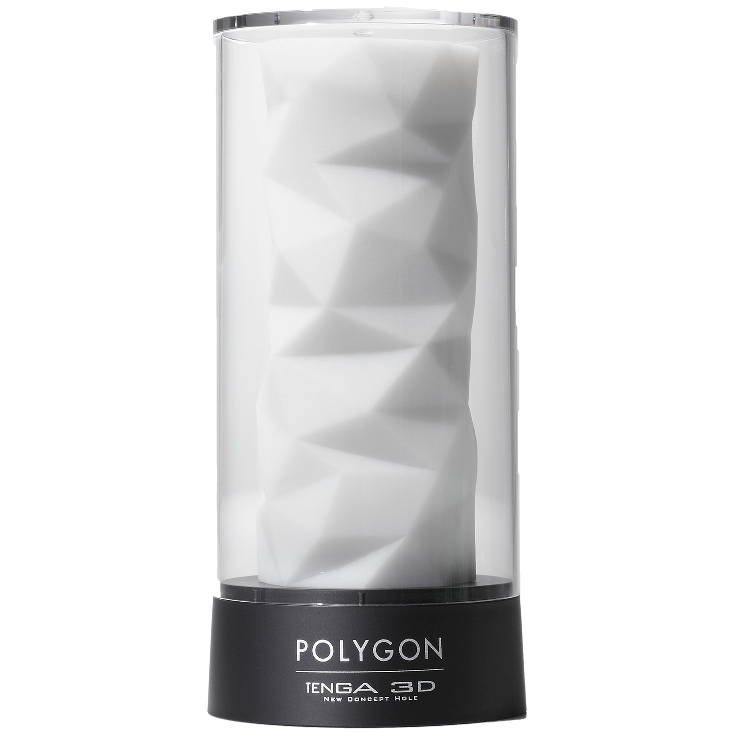 Tenga 3D Polygon Onaniprodukt       - Hvid thumbnail