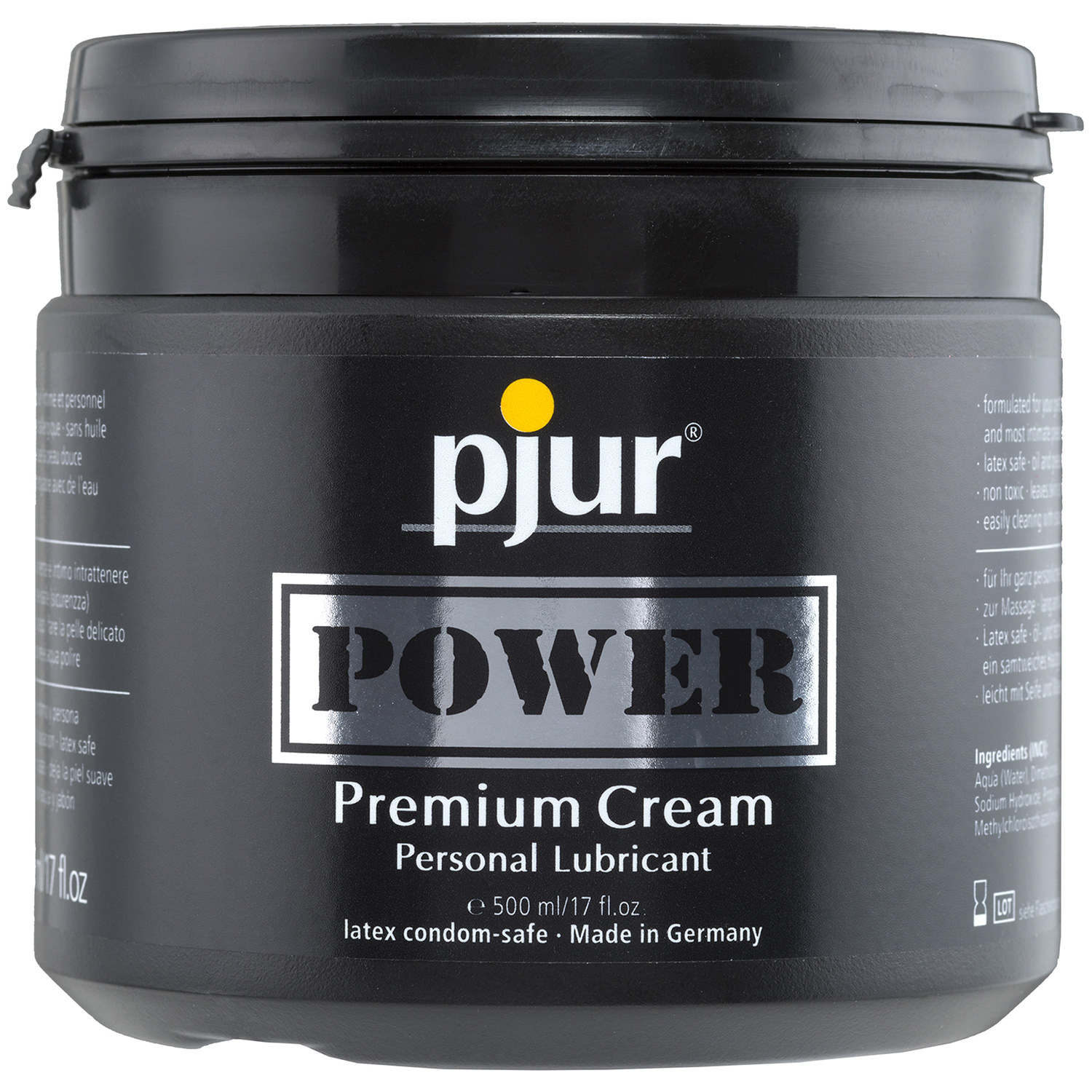 pjur Power Creme Glidecreme 500 ml     - Klar thumbnail