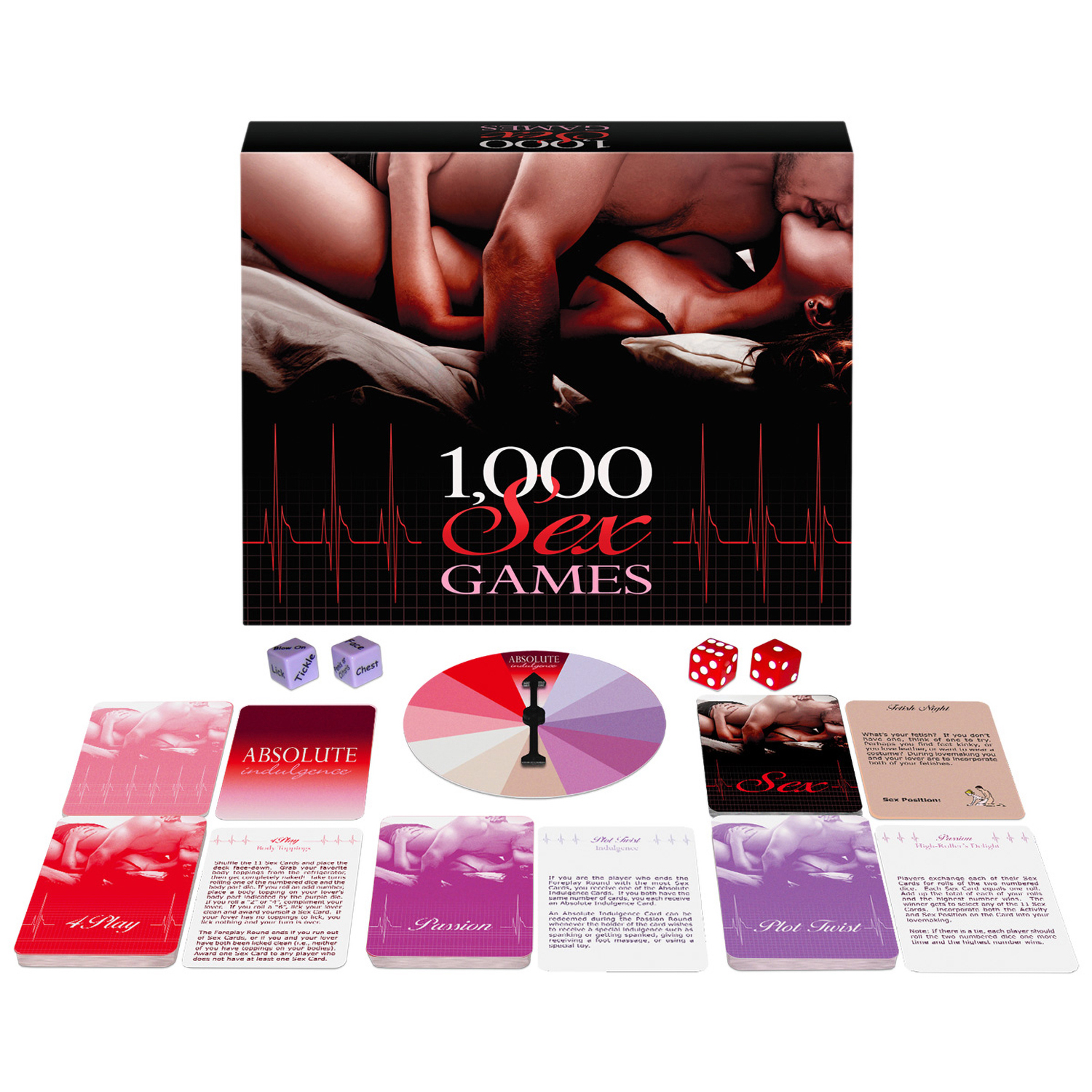Kheper Games 1000 Sex Games Spil på Engelsk    - Flere farver thumbnail