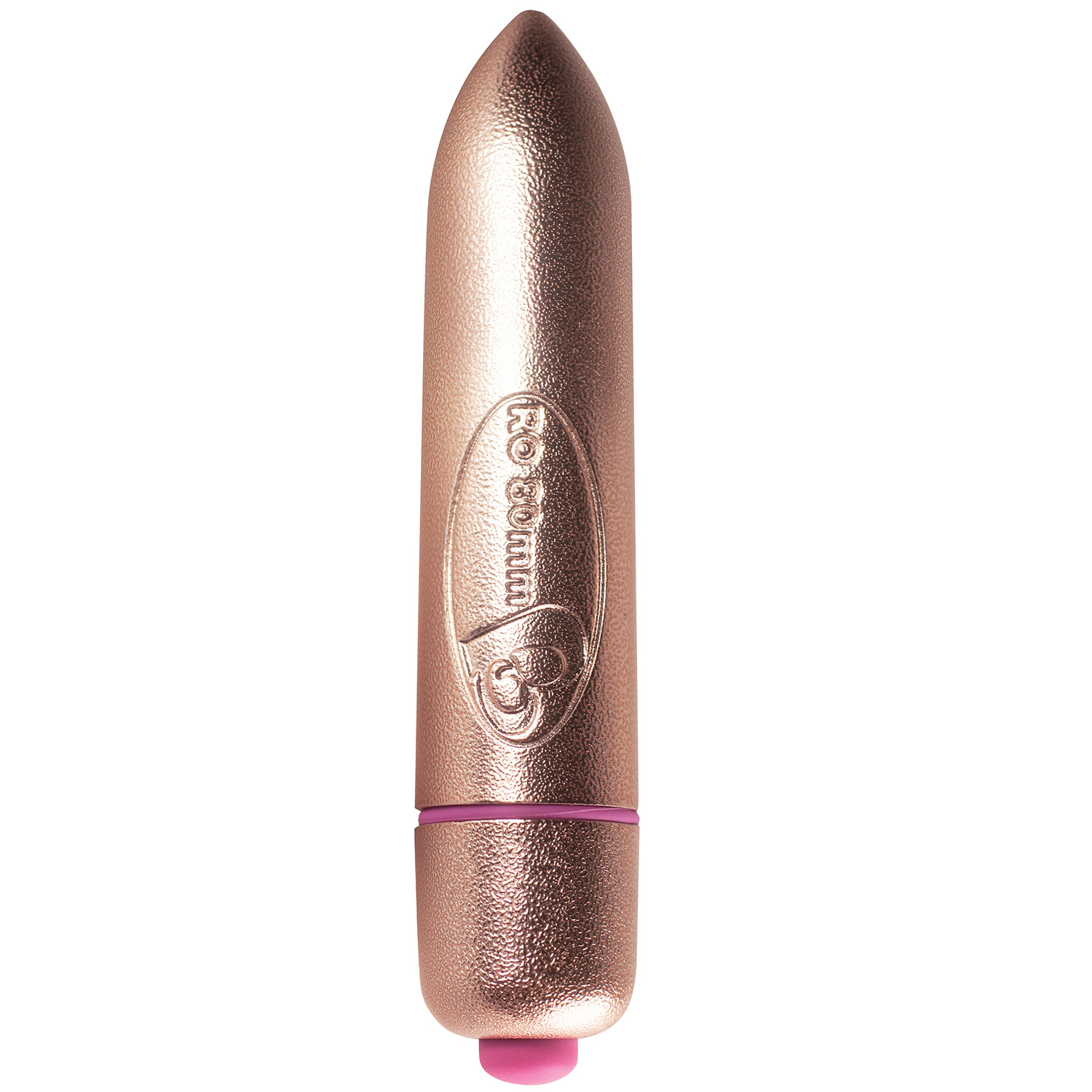 Rocks Off 80mm 7-speed Klitoris Vibrator-Rosa guld thumbnail