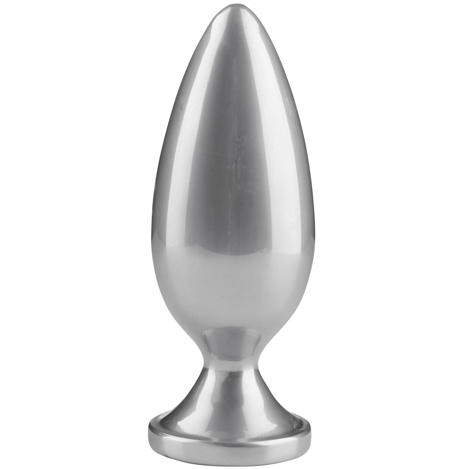 Kiotos Unisex Metal Butt Plug 9 cm    - Sølv thumbnail