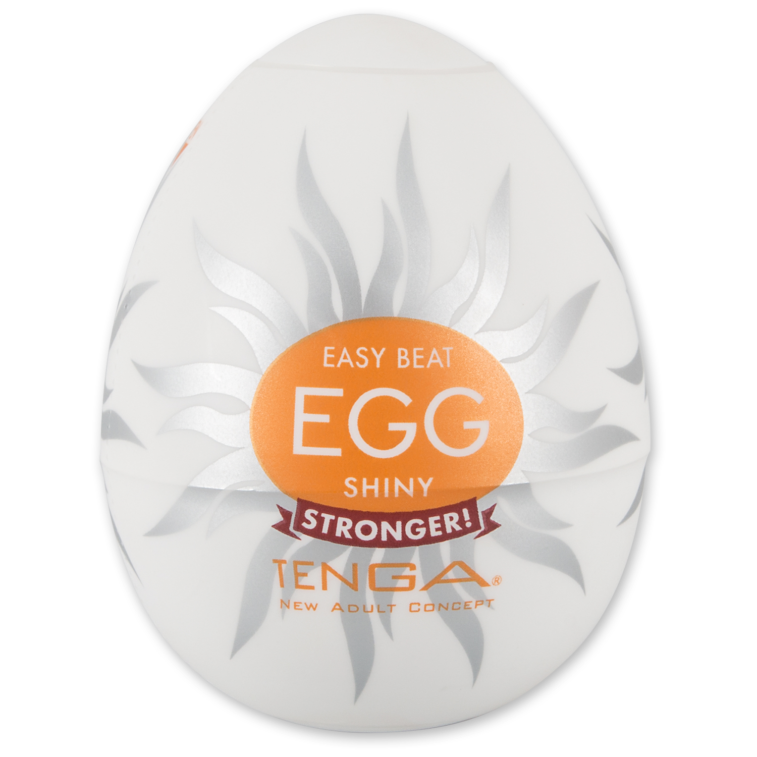 Tenga Egg Shiny Onani Håndjob til Mænd    - Hvid thumbnail