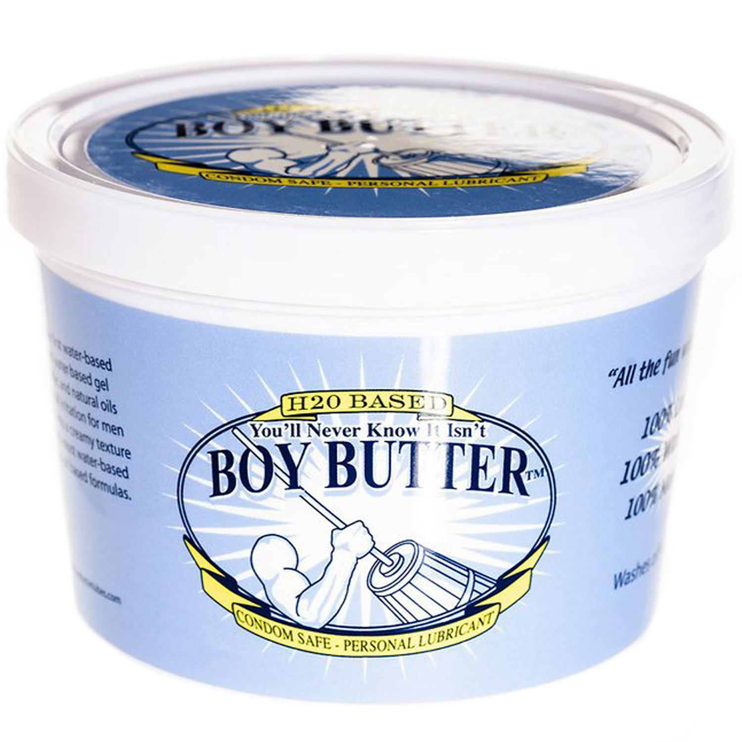 Boy Butter H2O Vandbaseret Glidecreme 118 ml     - Klar thumbnail