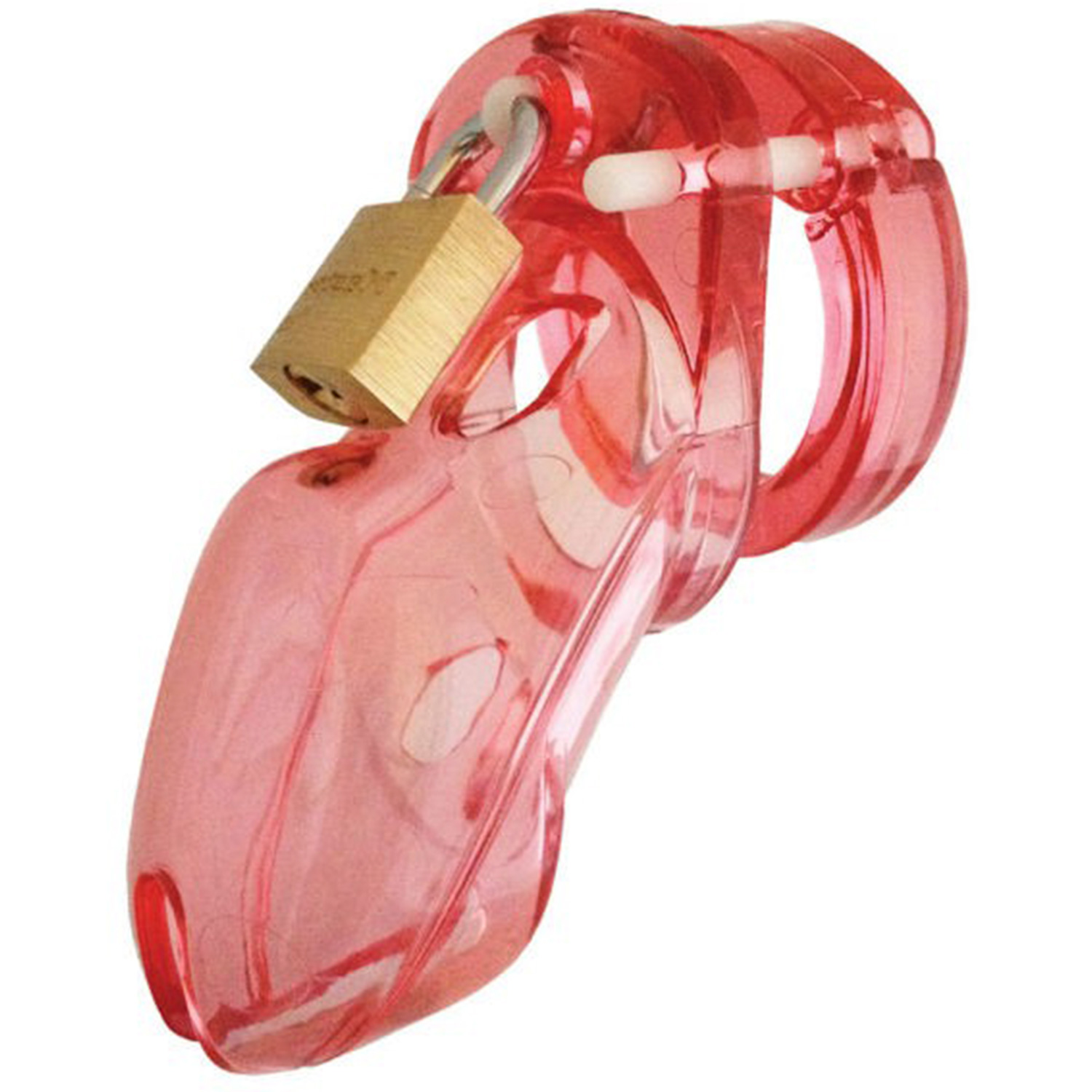 CB Chastity Devices CB-3000 Rød Kyskhedsbælte (7,6 cm)     - Rosa thumbnail