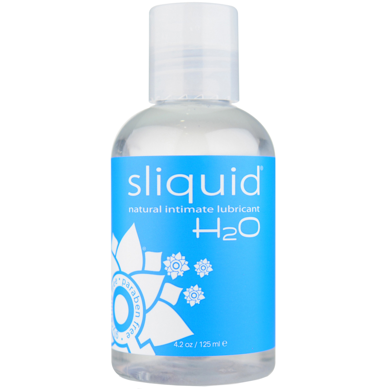 H2O Sliquid Vandbaseret Glidecreme 125 ml     - Klar thumbnail