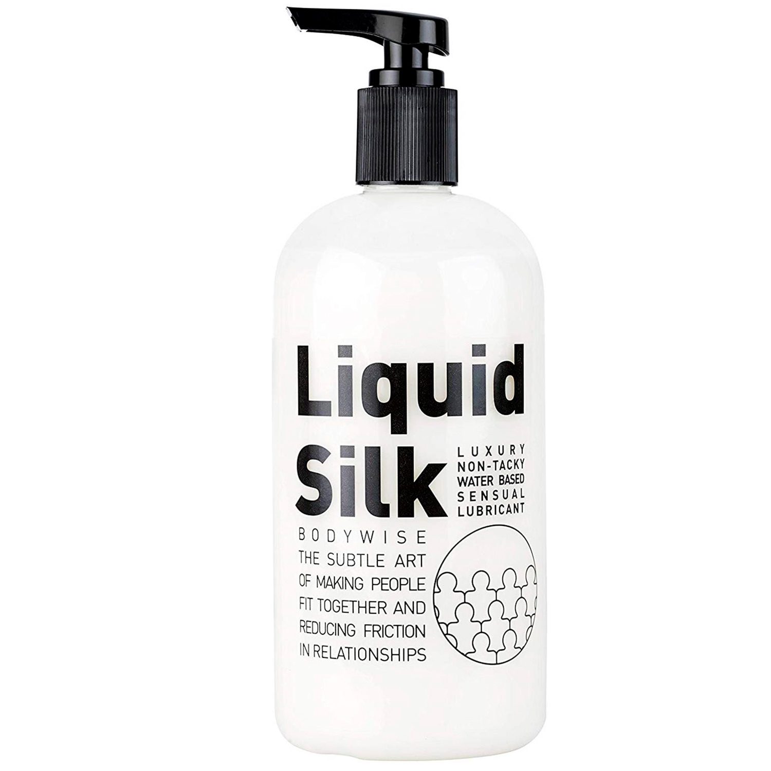 Liquid Silk Vandbaseret Glidecreme 250 ml      - Klar thumbnail