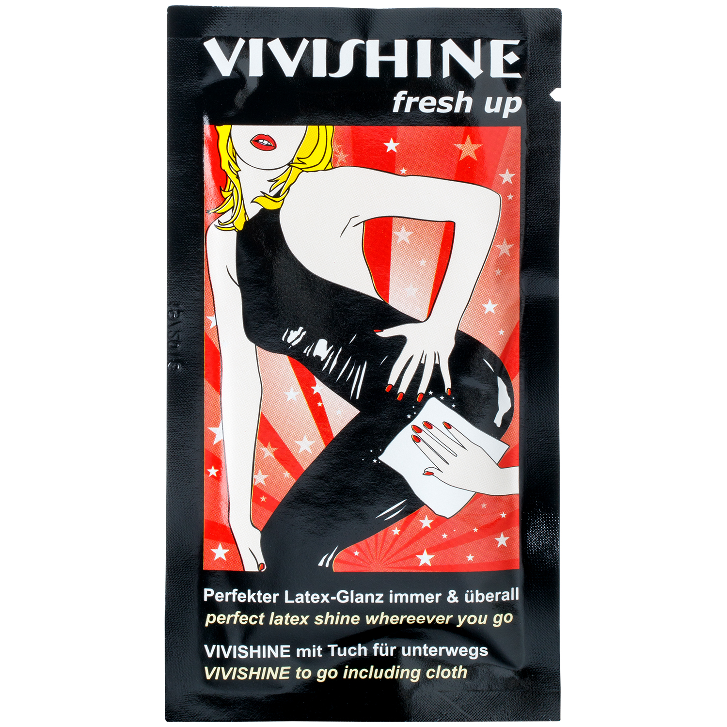 Vivishine Latex Fresh Up Servietter 10 stk    - Klar thumbnail