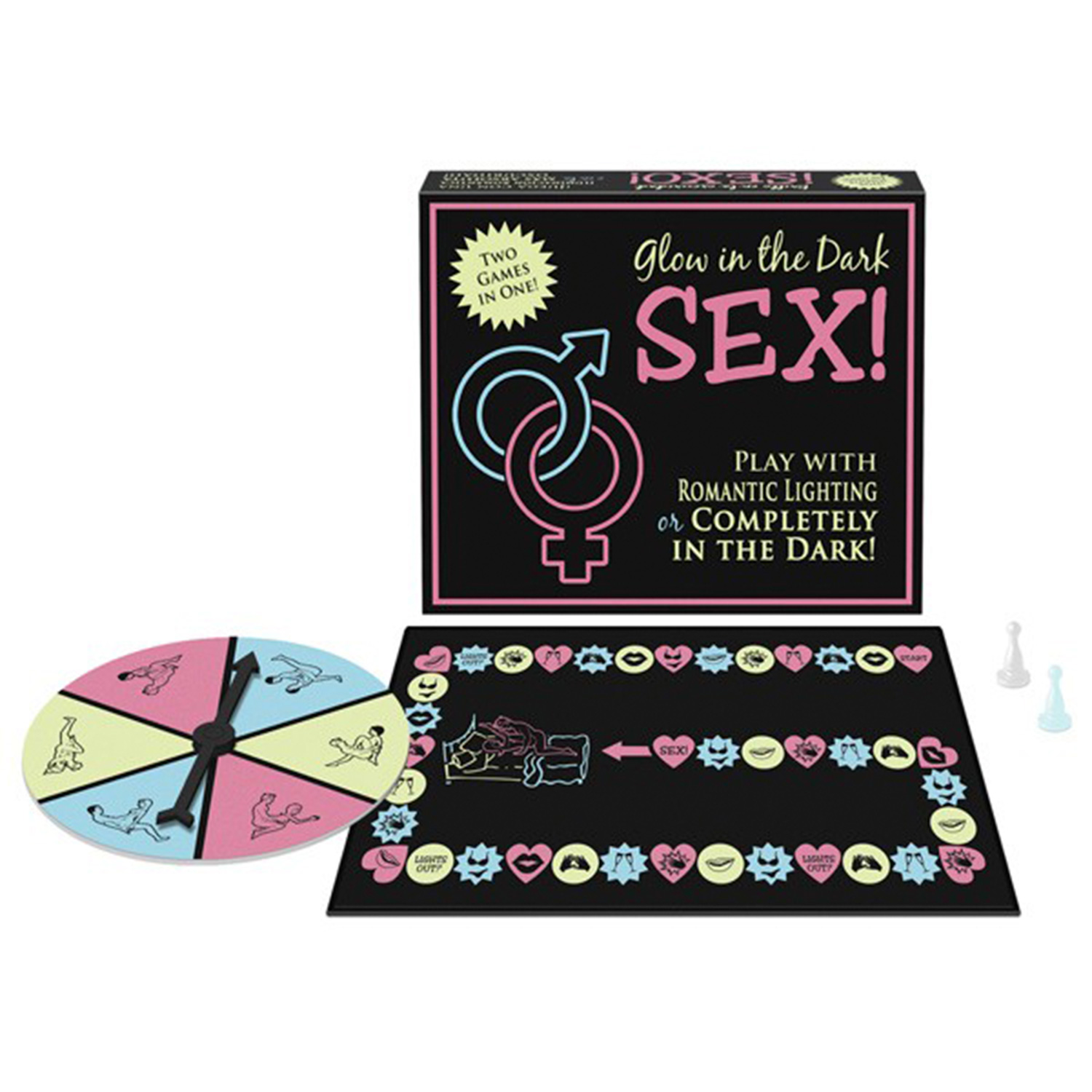 Creative Conceptions Glow in the Dark SEX Spil    - Flere farver thumbnail