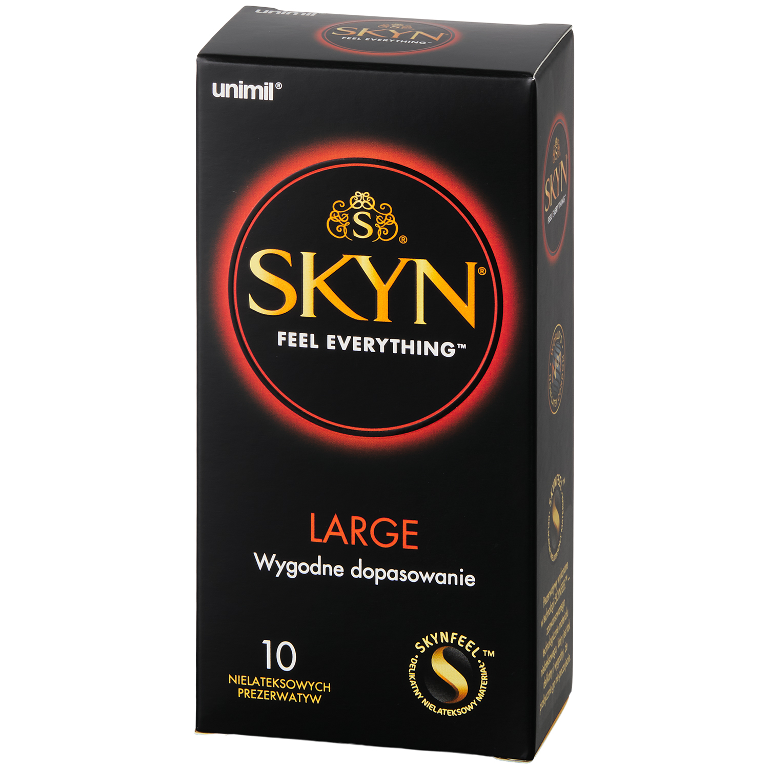 SKYN Large Latexfri Kondomer 10 stk     - Klar thumbnail