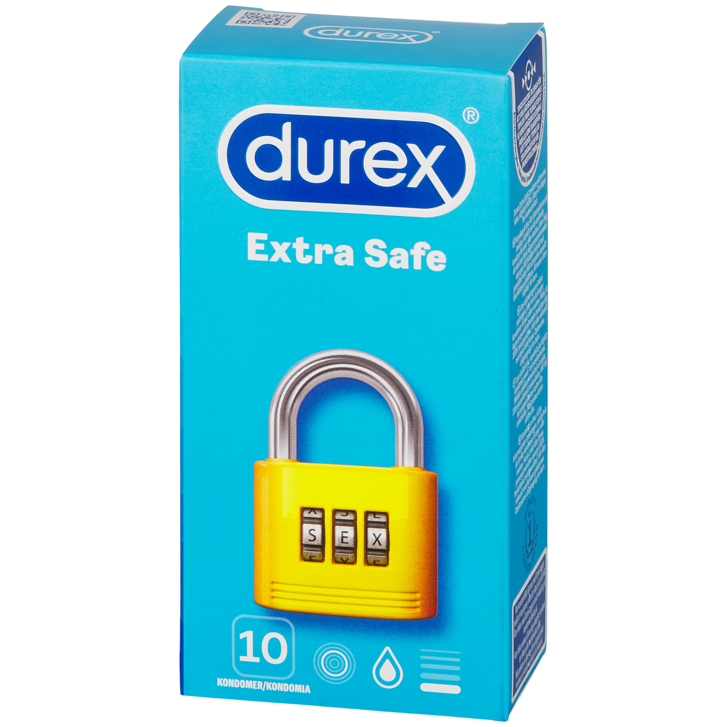 Durex Extra Safe Kondomer 10 stk     - Klar thumbnail