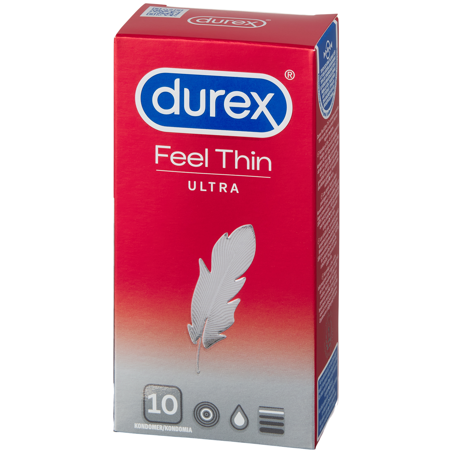 Durex Feel Ultra Thin Tynde Kondomer 10 stk thumbnail