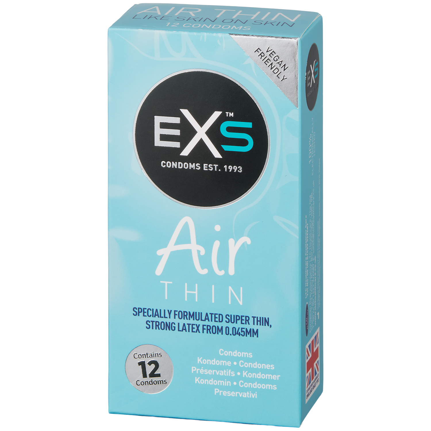 EXS Air Thin Kondomer 12 stk     - Klar