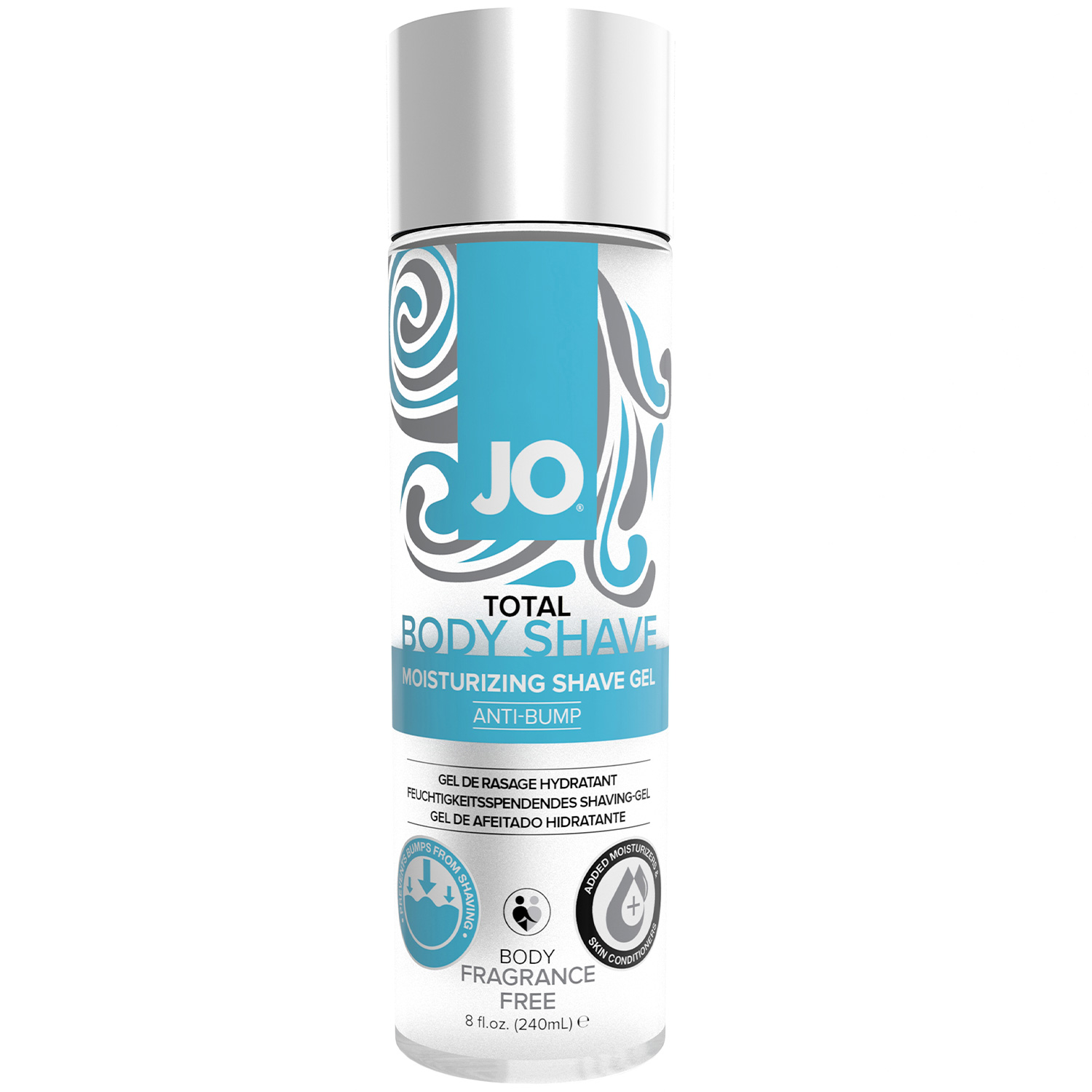 System JO Total Bodyshave Gel 240 ml     - Klar thumbnail