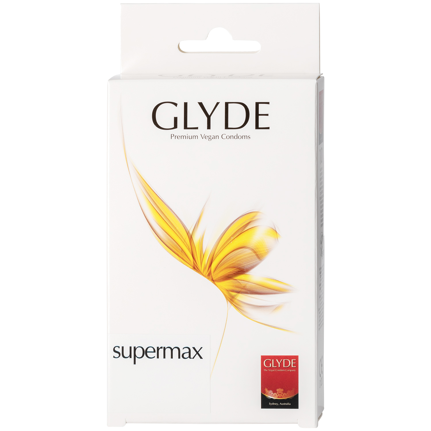 Glyde Supermax Veganske Kondomer 10 stk     - Klar thumbnail