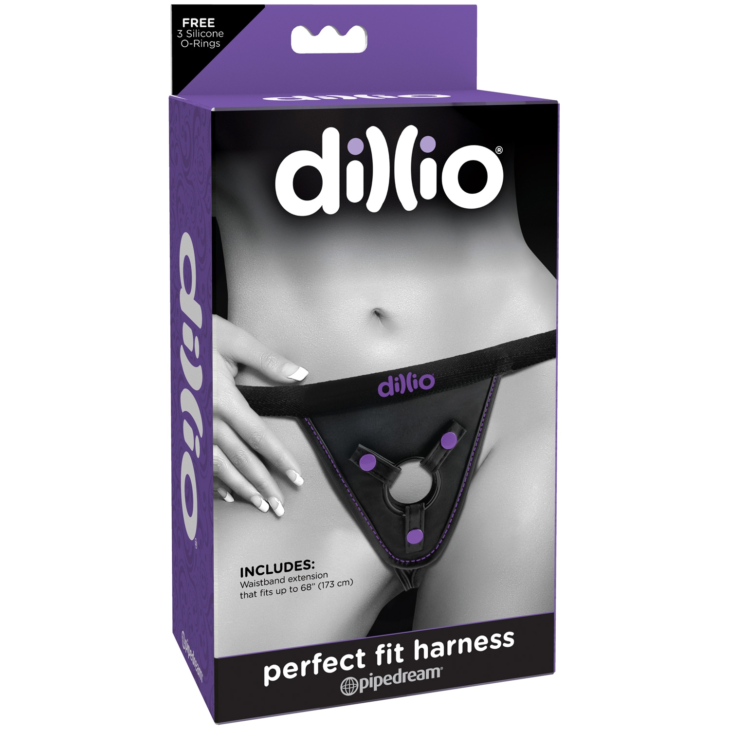 Dillio Perfect Fit Harness       - Lilla thumbnail