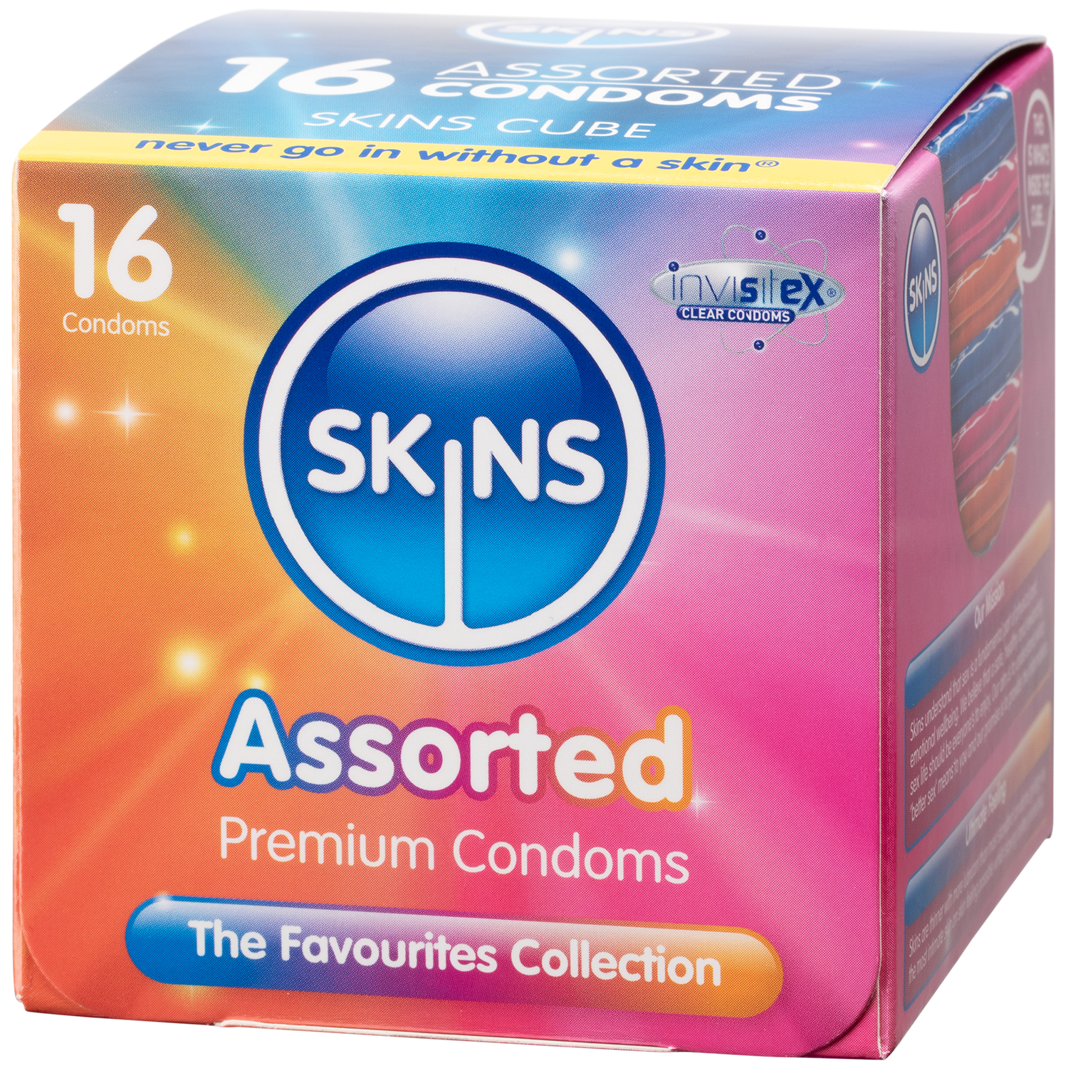 Skins Forskellige Kondomer 16 stk      - Klar thumbnail