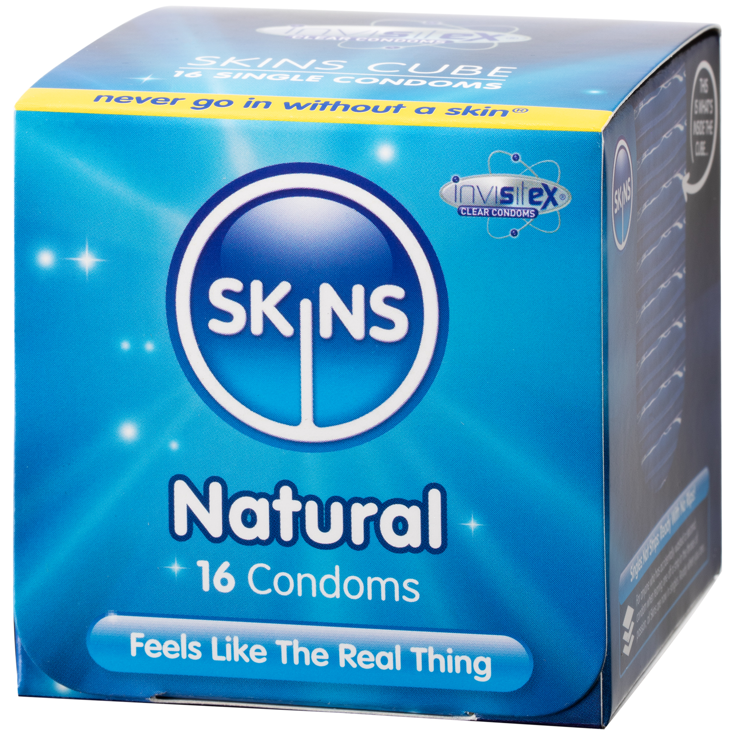 Skins Natural Normale Kondomer 16 stk     - Klar thumbnail