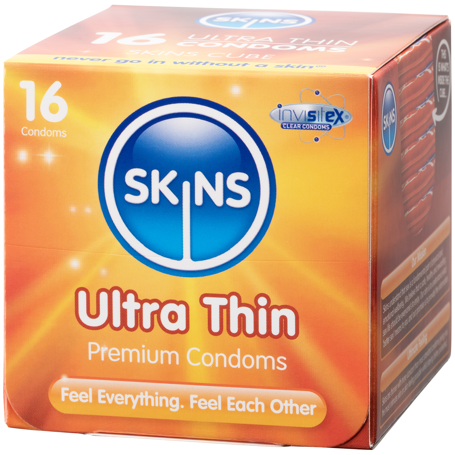 Skins Ultra Tynde Kondomer 16 stk thumbnail