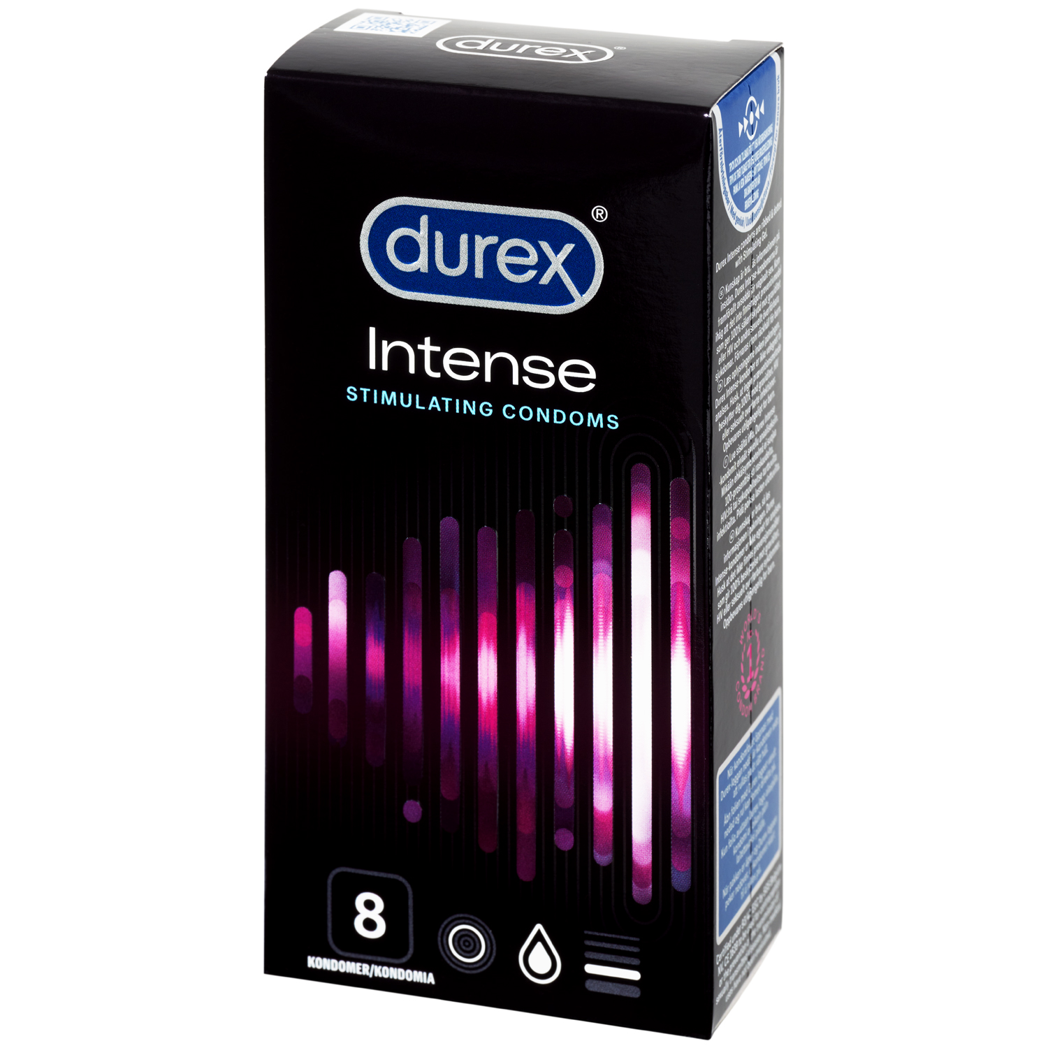 Durex Intense Kondomer 8 stk      - Klar thumbnail