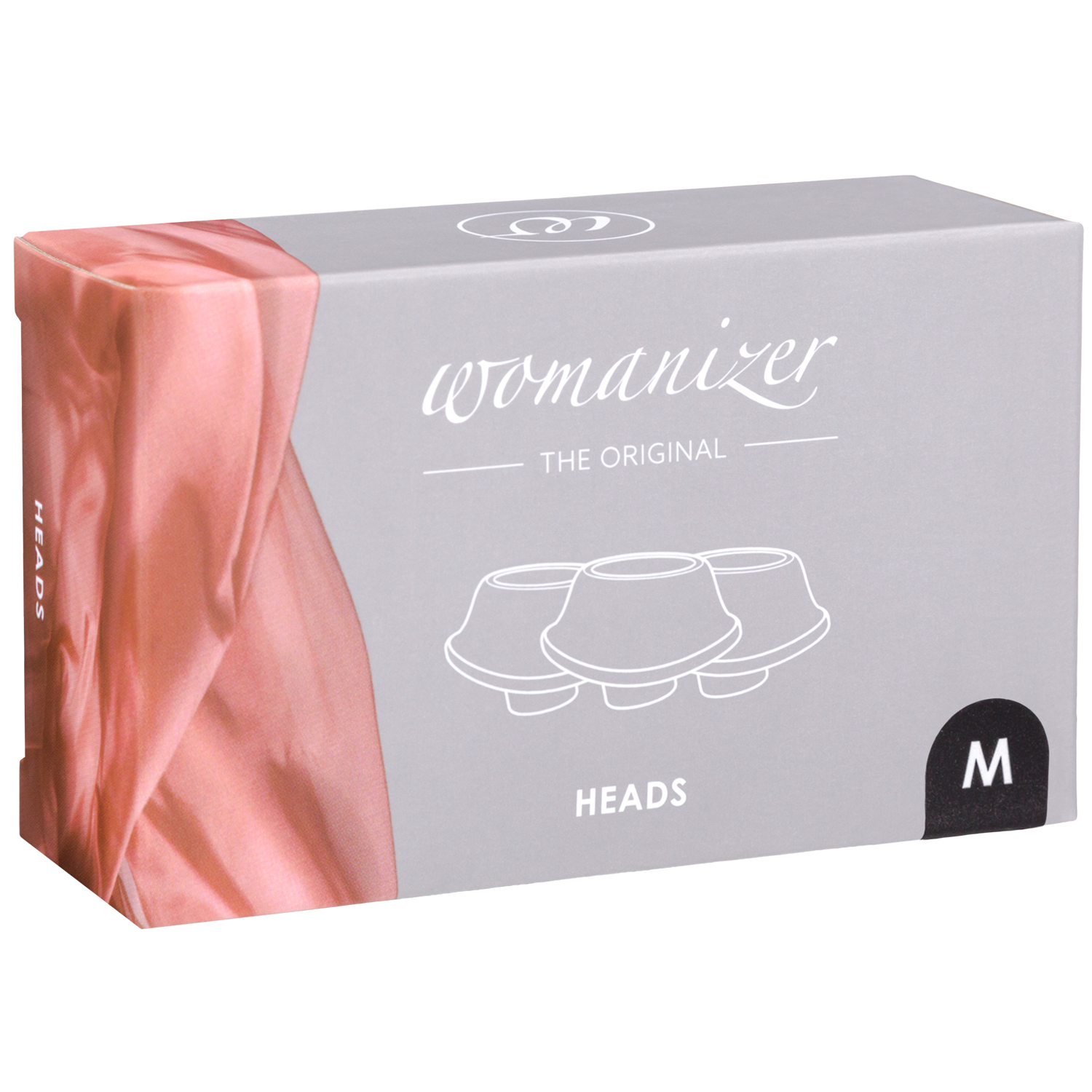 Womanizer Premium og Classic Sugehoveder 3 Pak Medium thumbnail