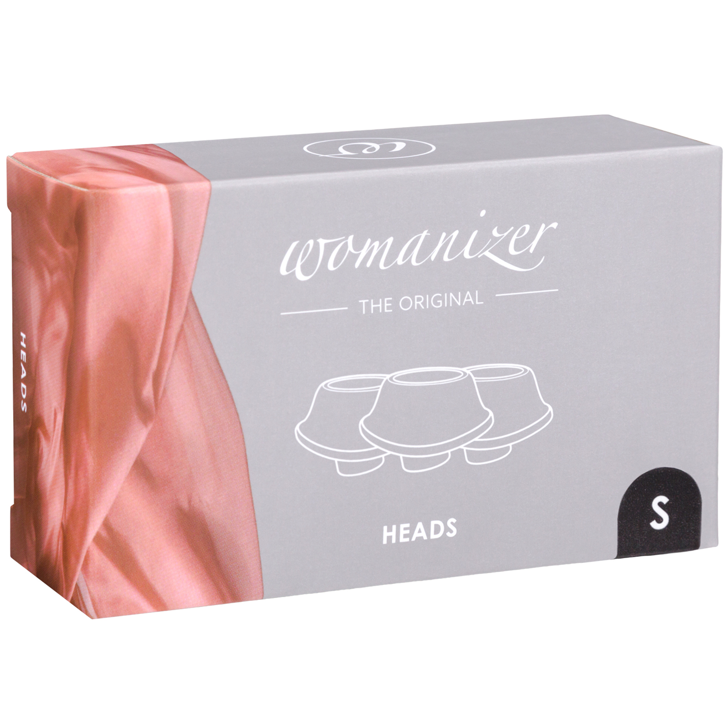 Womanizer Premium og Classic Sugehoveder 3 Pak Small thumbnail