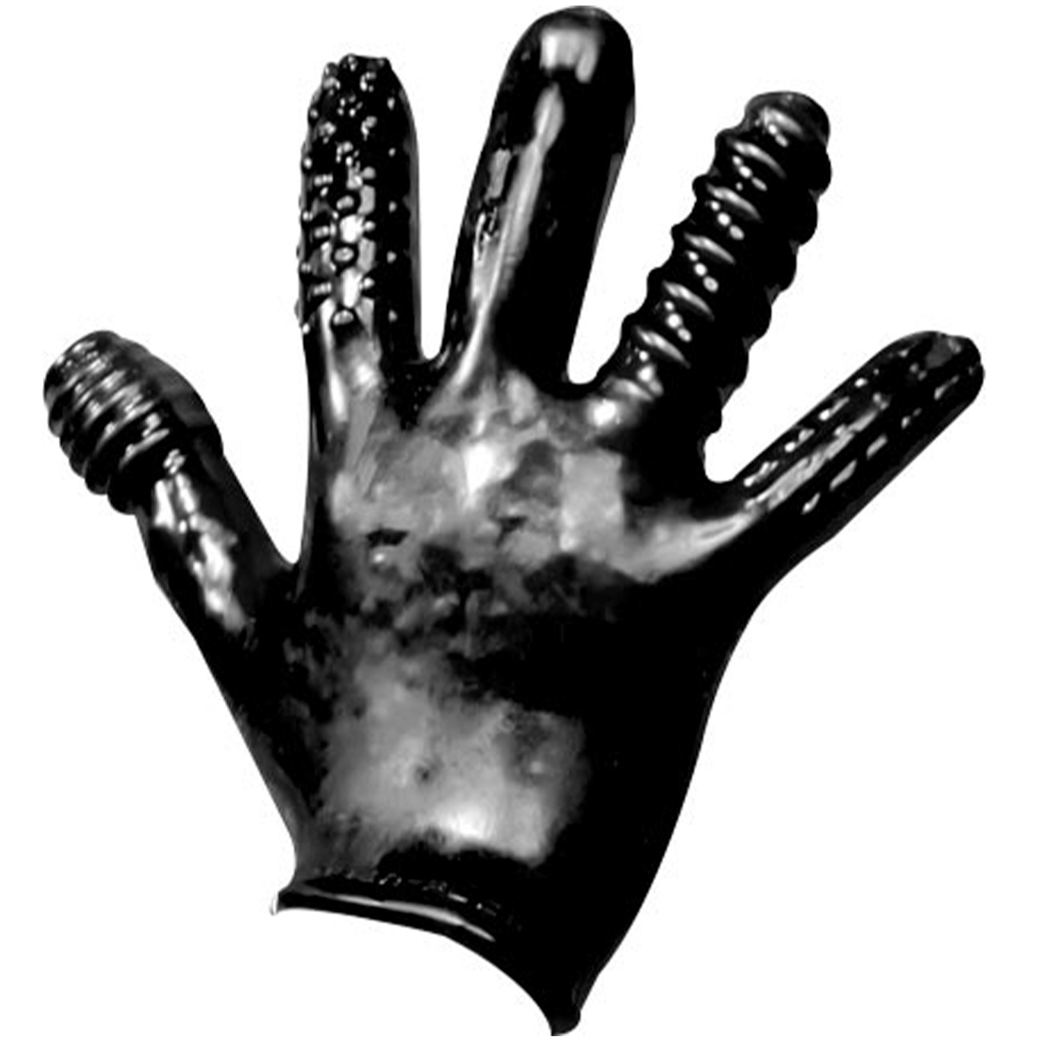 Oxballs Finger Fuck Handske       - Sort thumbnail