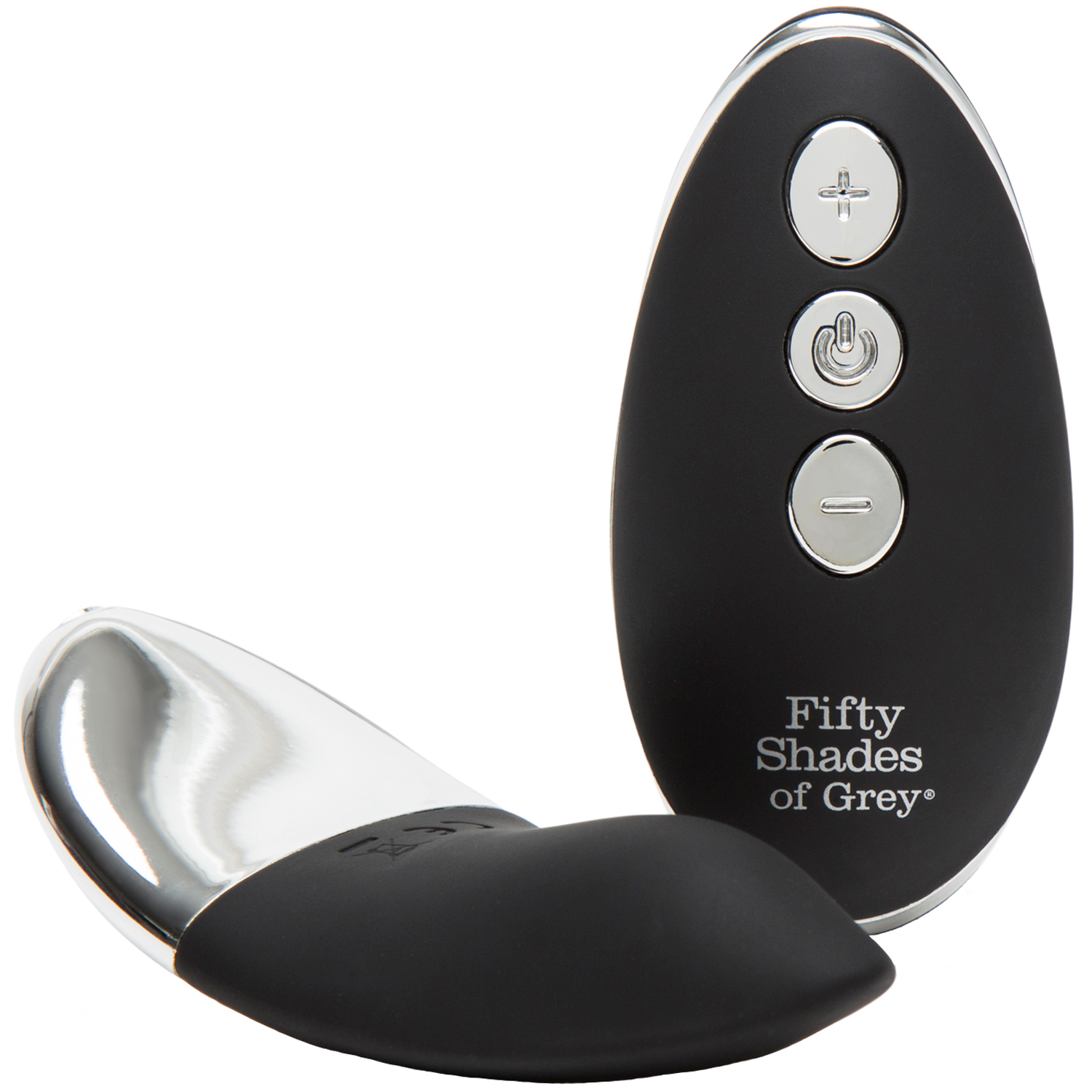 Fifty Shades of Grey Relentless Vibrations Fjernbetjent Trusse Vibrator     - Sort thumbnail