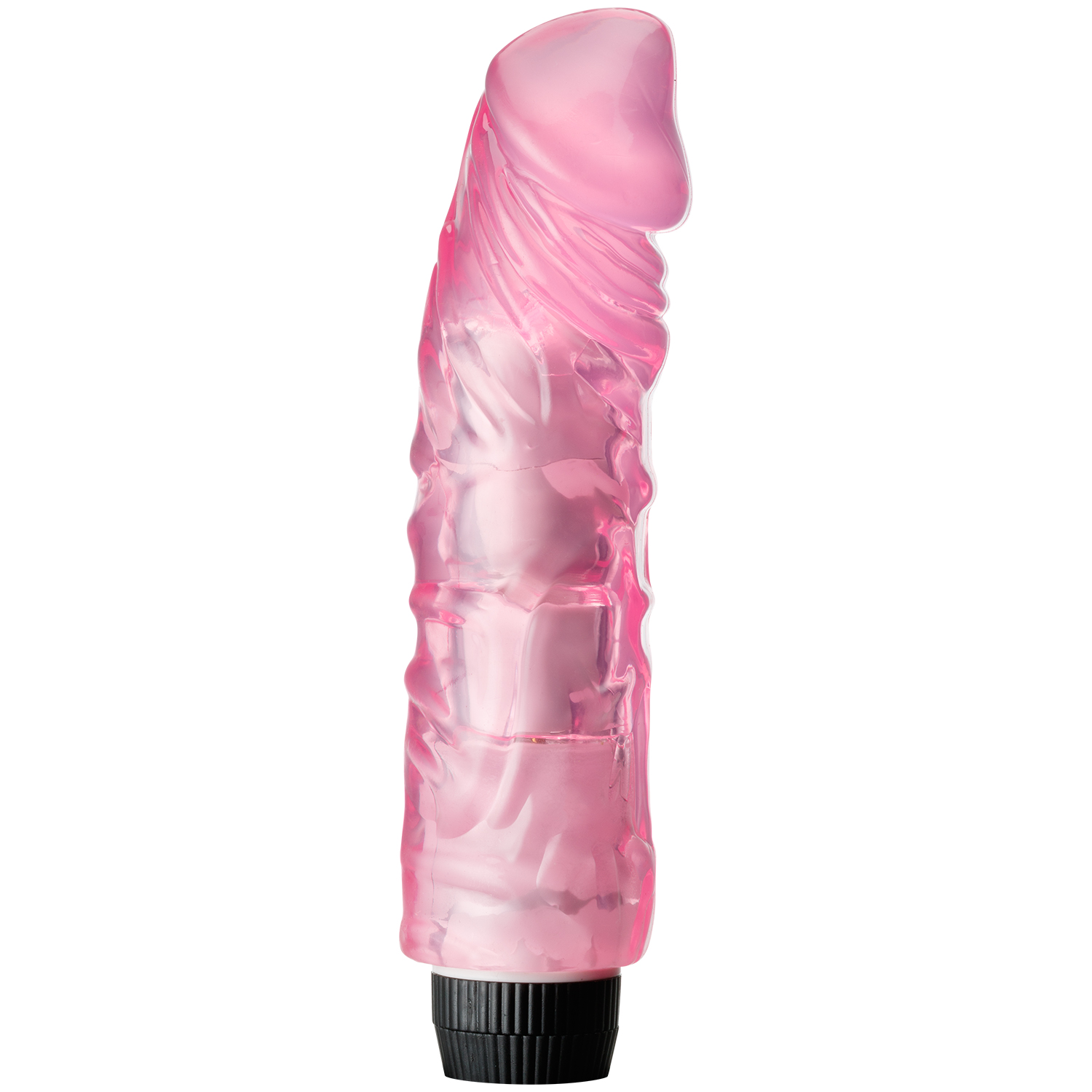 Baseks Realistisk Multispeed Dildo Vibrator XL     - Rosa thumbnail