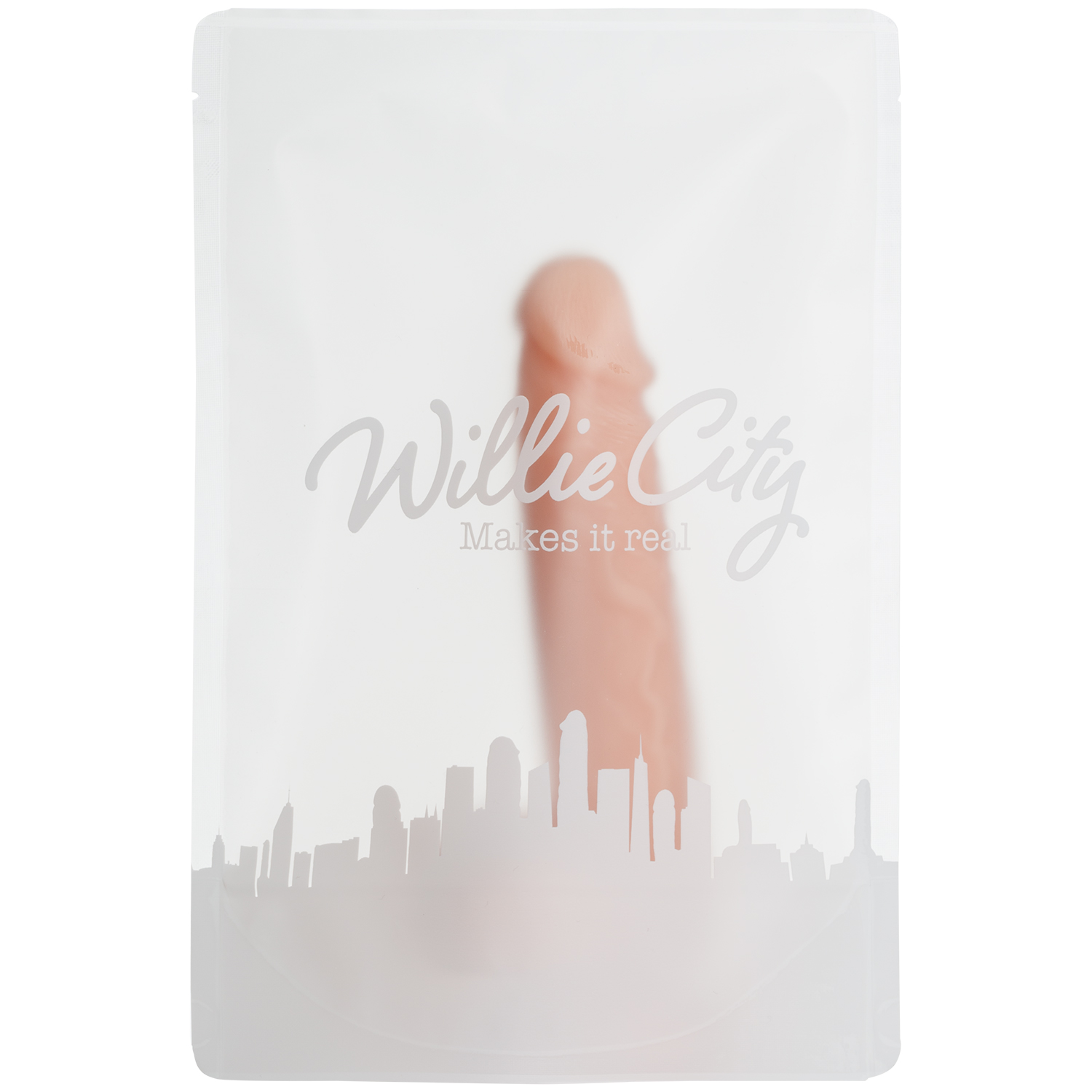 Willie City Luxe Realistisk Dildo 19,5 cm     - Nude thumbnail