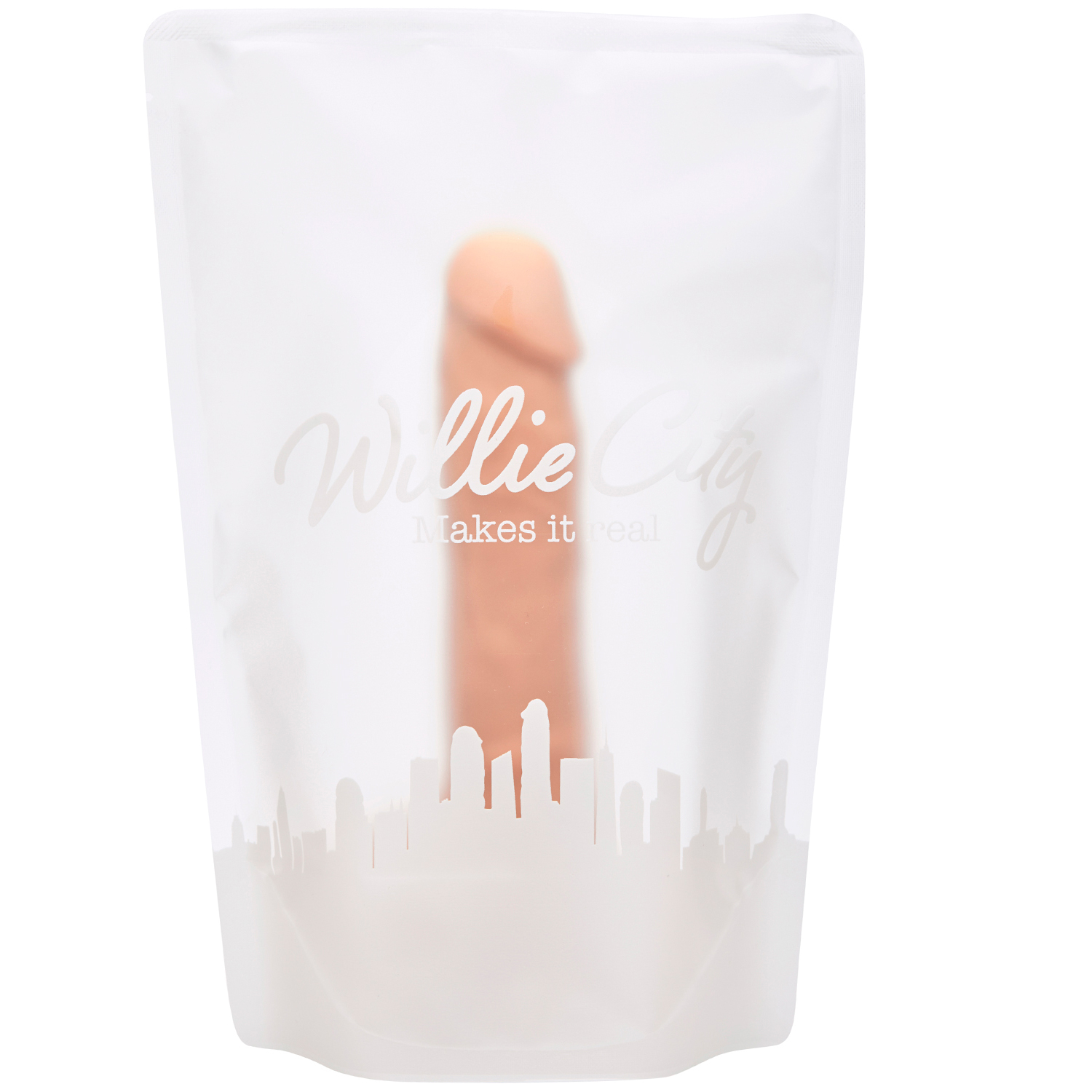 Willie City Luxe Realistisk Silikone Dildo 22 cm    - Nude thumbnail