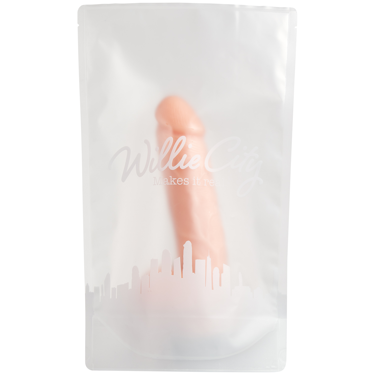 Willie City Classic Realistisk Dildo med Sugekop 22 cm   - Nude thumbnail