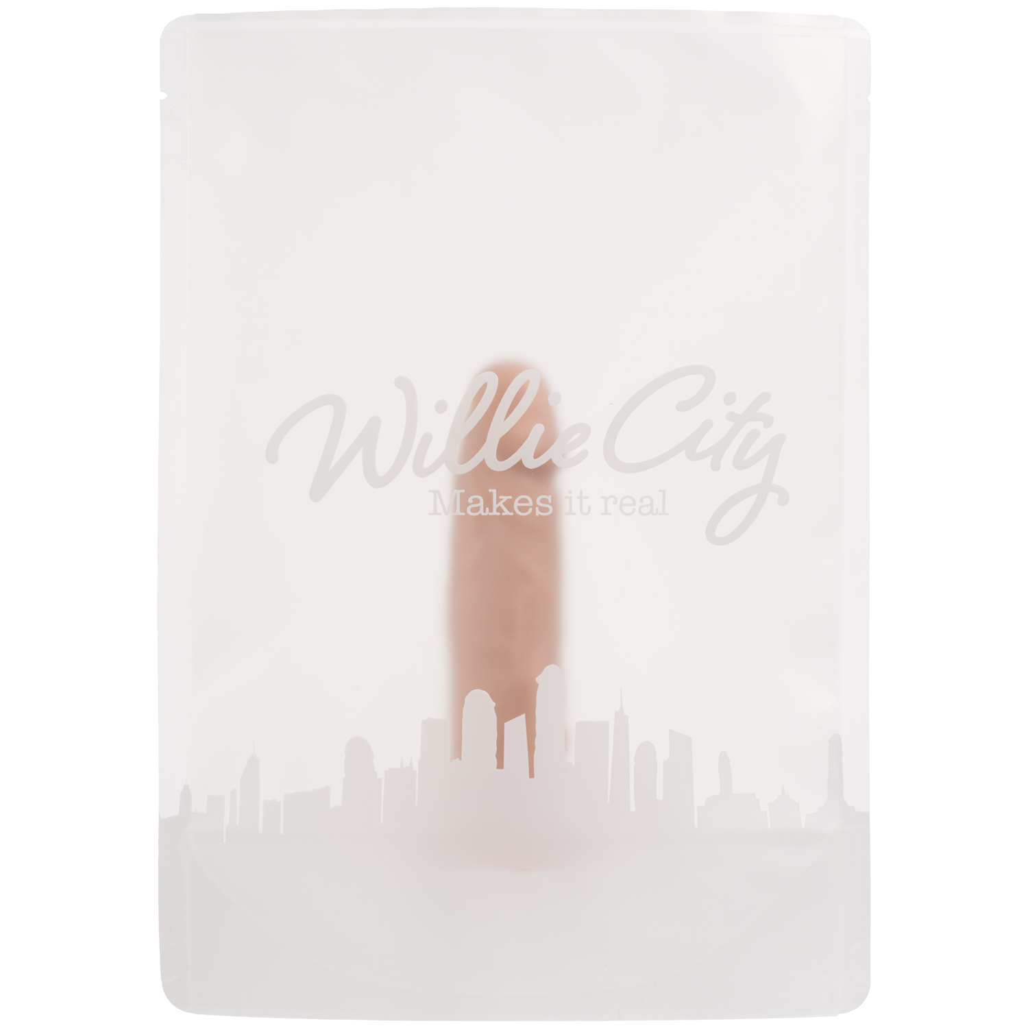Willie City Realistisk Dildo med Sugekop 13 cm    - Nude thumbnail