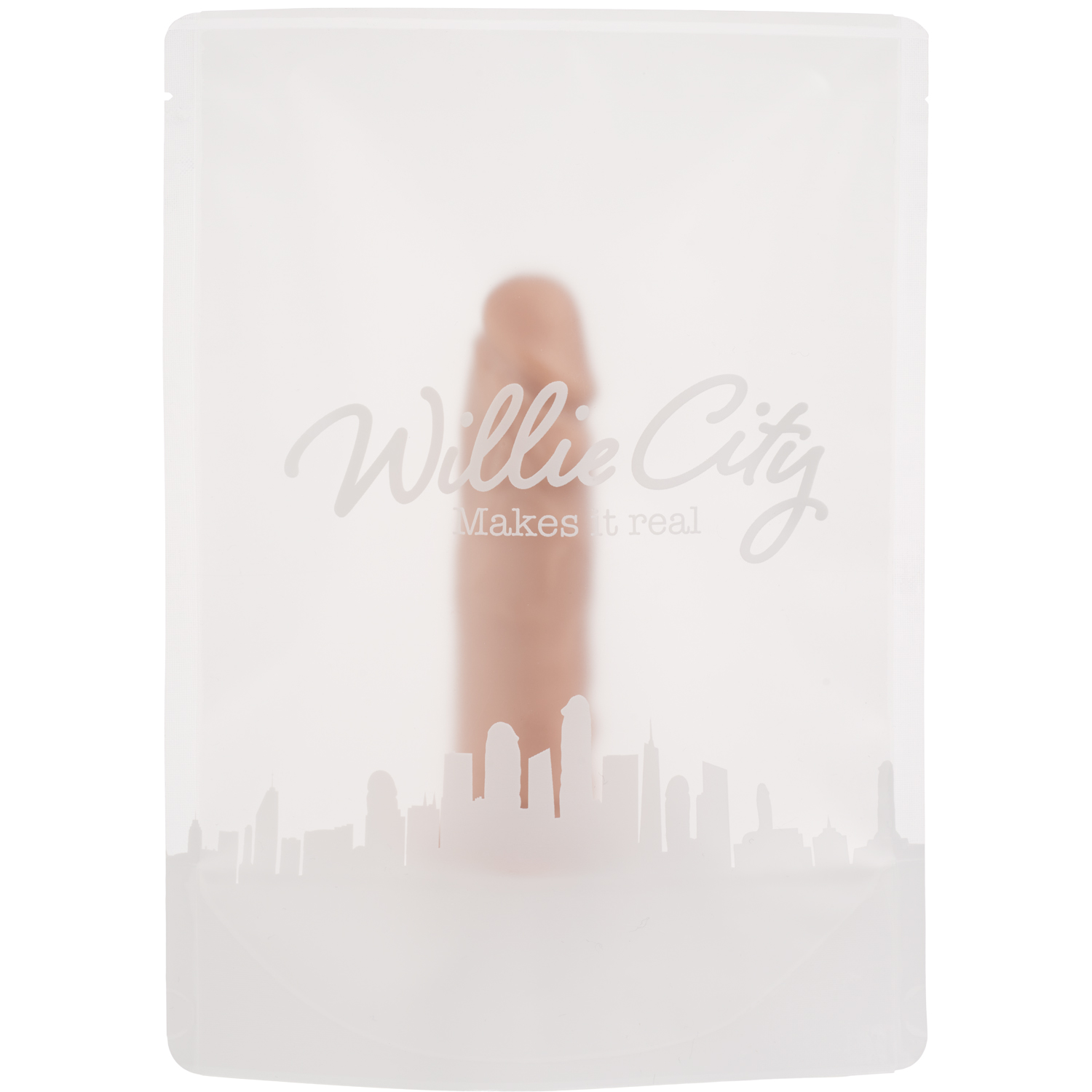 Willie City Realistisk Sugekop Dildo 15 cm     - Nude thumbnail