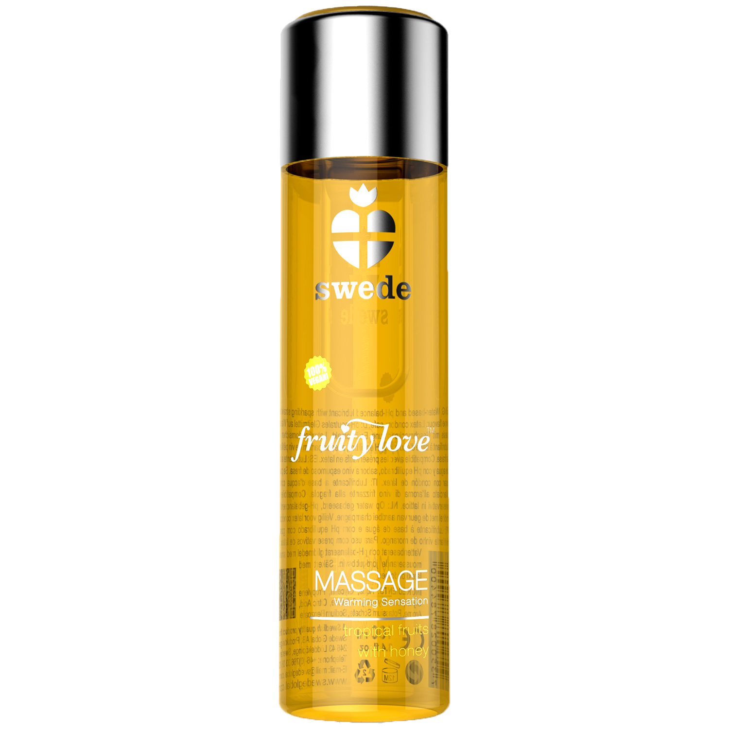 Swede Fruity Love Warming Flavoured Massage Lotion 120 ml