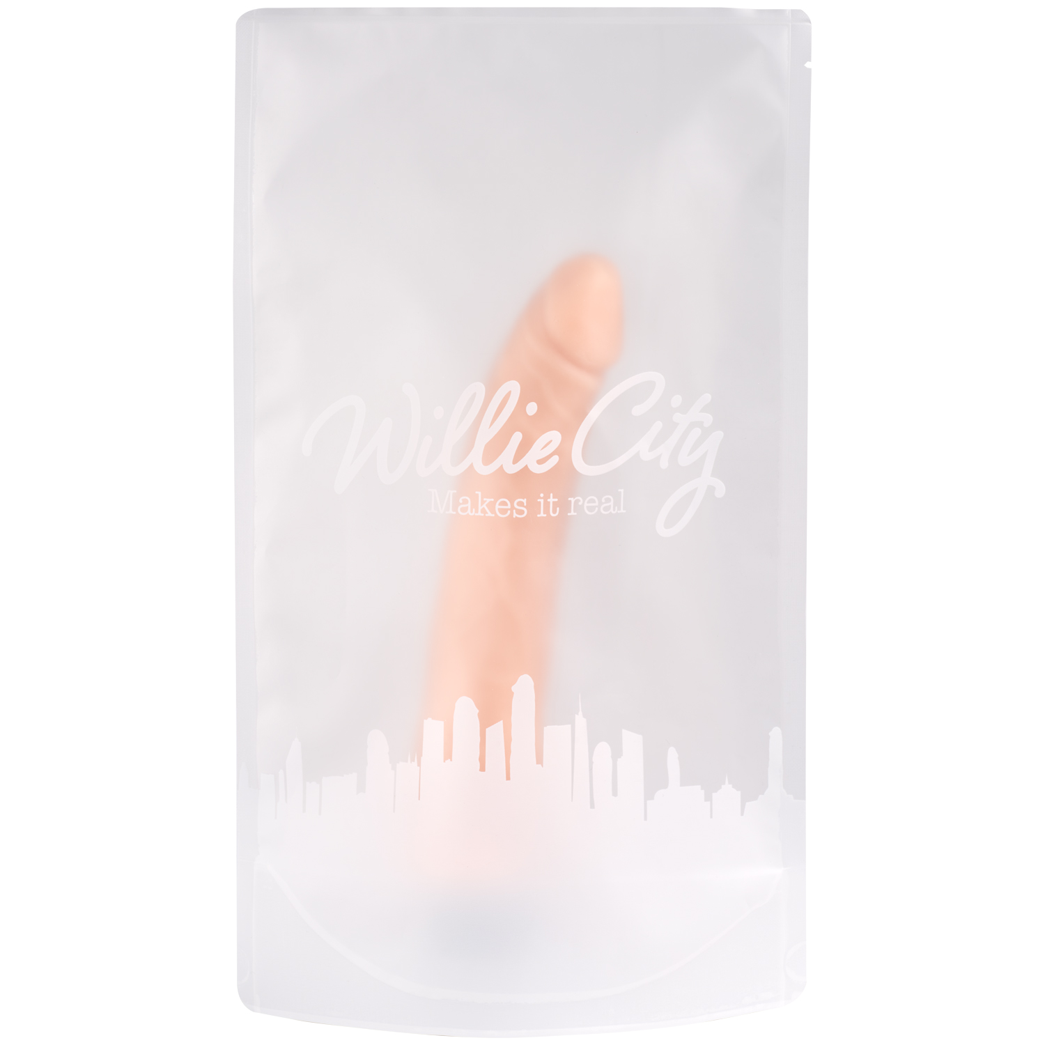Willie City Realistic Multispeed Dildo Vibrator 24 cm    - Nude thumbnail
