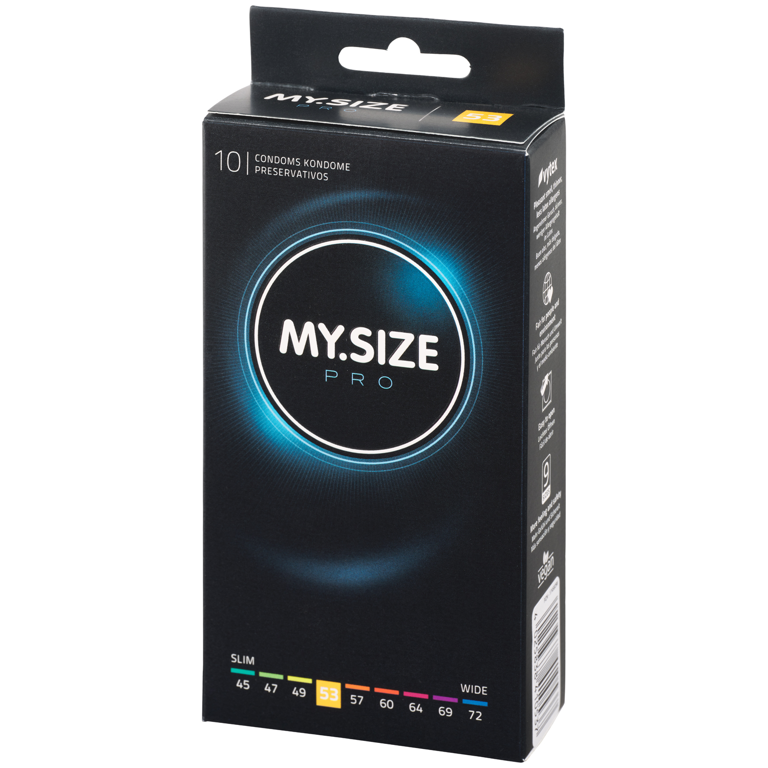 MY.SIZE Pro Kondomer        - Klar - 47mm thumbnail