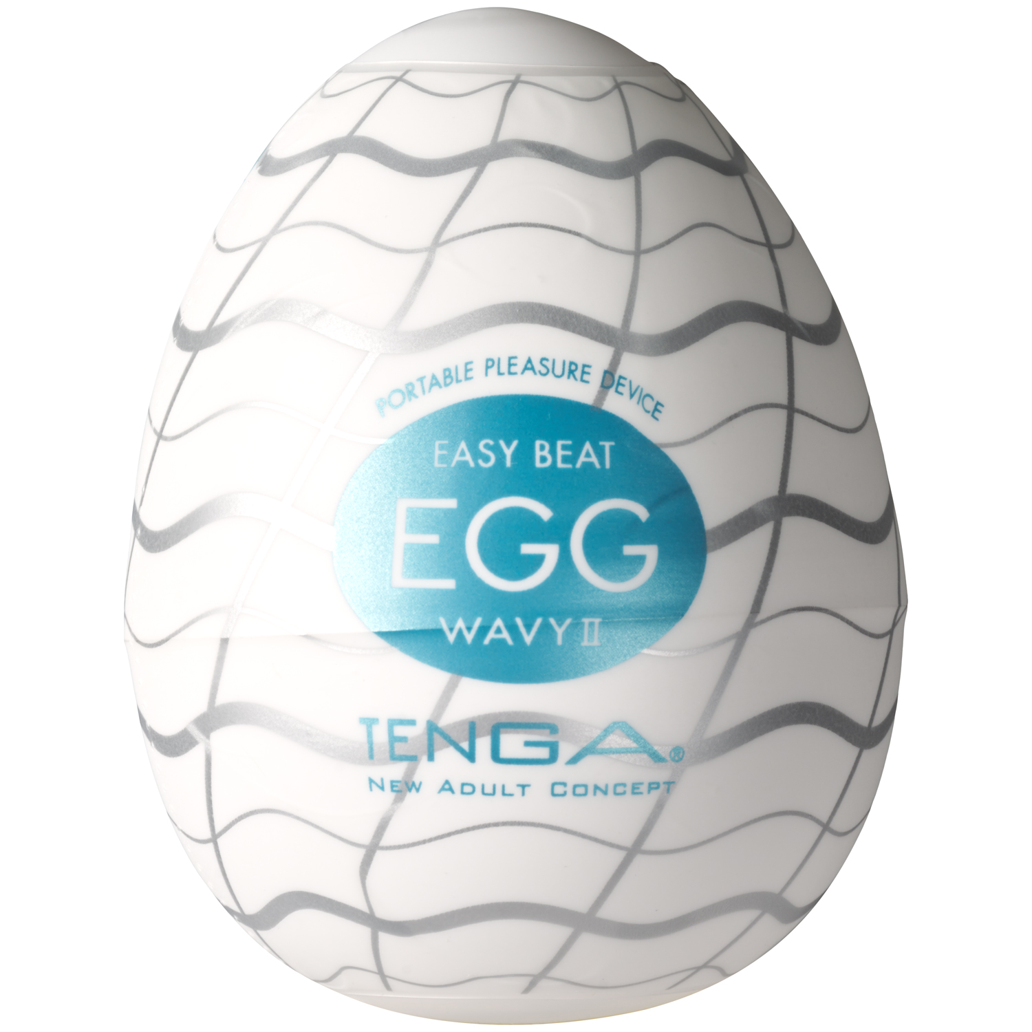 Tenga Egg Wavy II Masturbator      - Hvid thumbnail