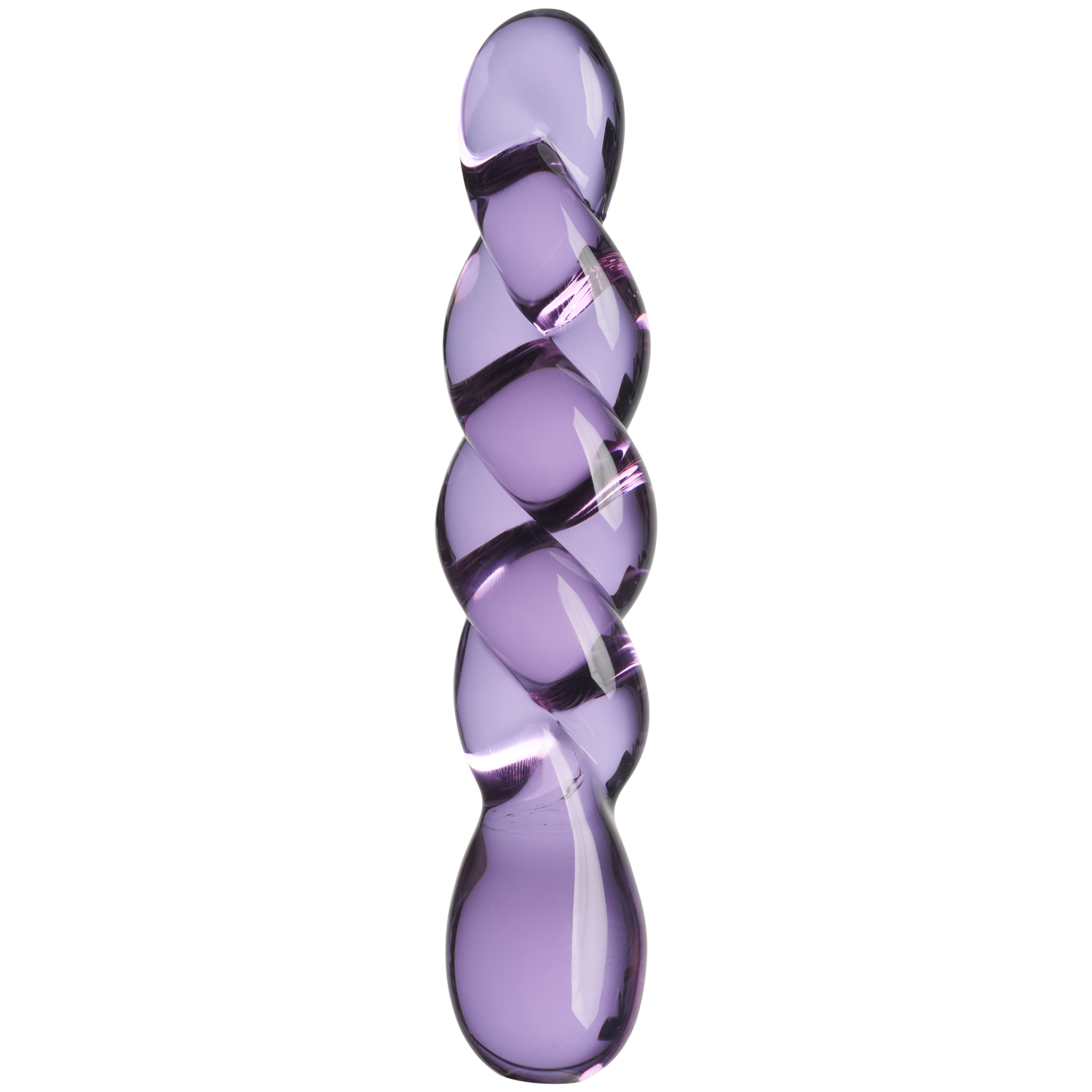 Sinful Twisted Lover Glas Dildo 19,8 cm    - Rosa thumbnail