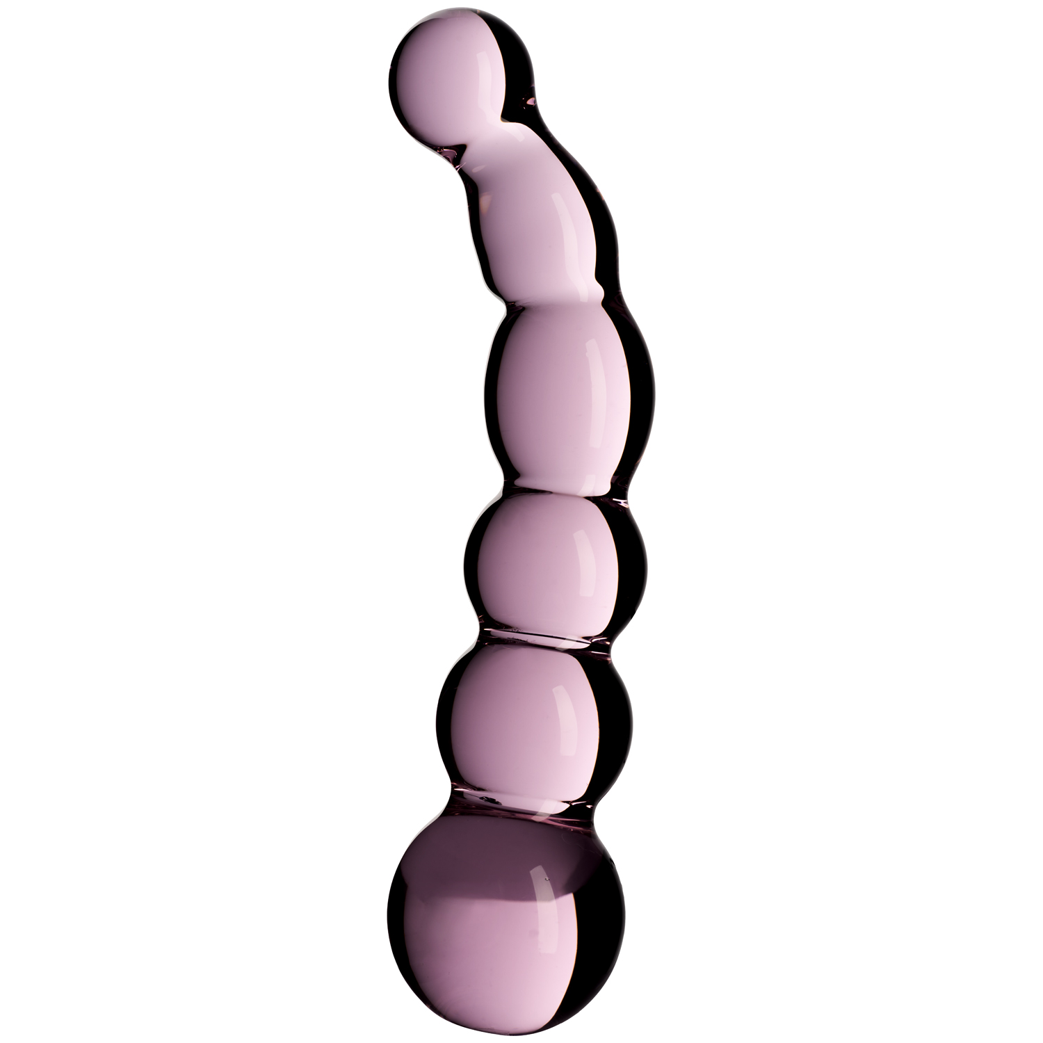 Sinful Rose Groove Glas Dildo 17,5 cm    - Pink thumbnail