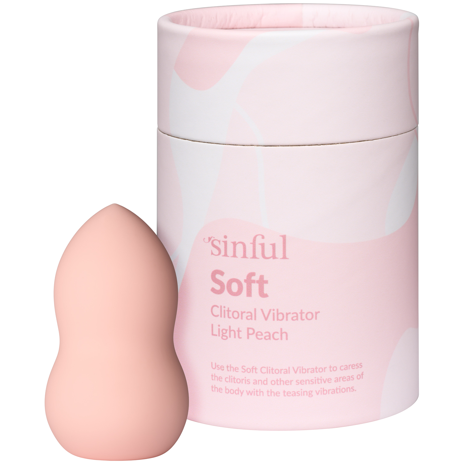 5: Sinful Soft Light Peach Klitoris Vibrator     - Orange