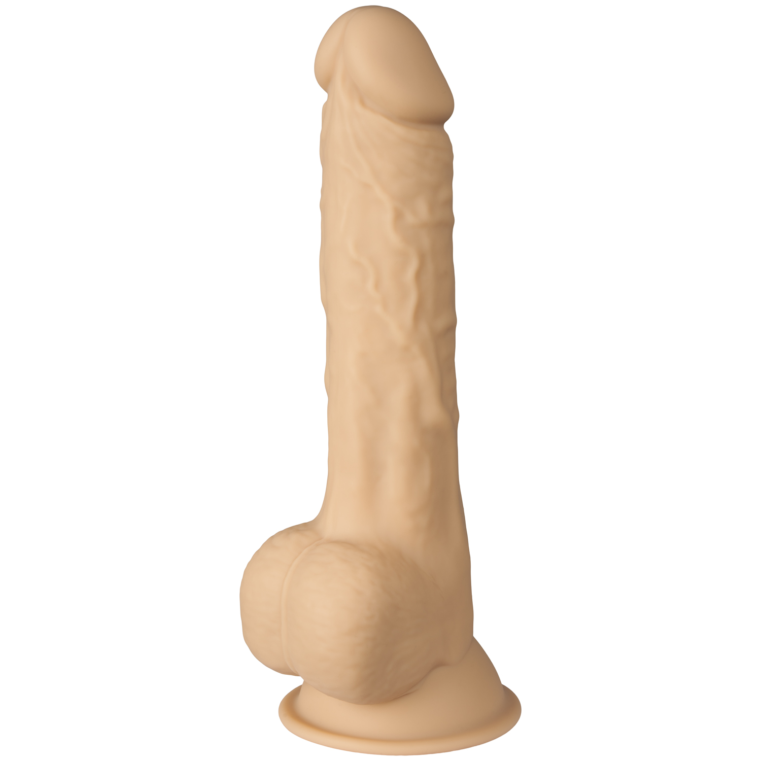Willie City Realistisk SilexpanÂ® Dildo med Sugekop 24 cm   - Nude thumbnail