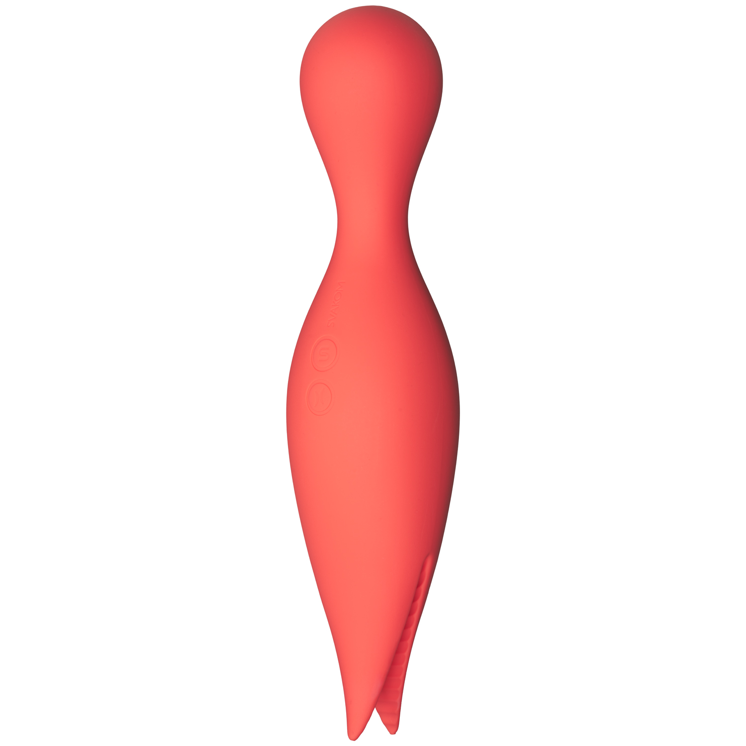 Svakom Siren Intense Double Tongued Klitoris Vibrator    - Koral thumbnail