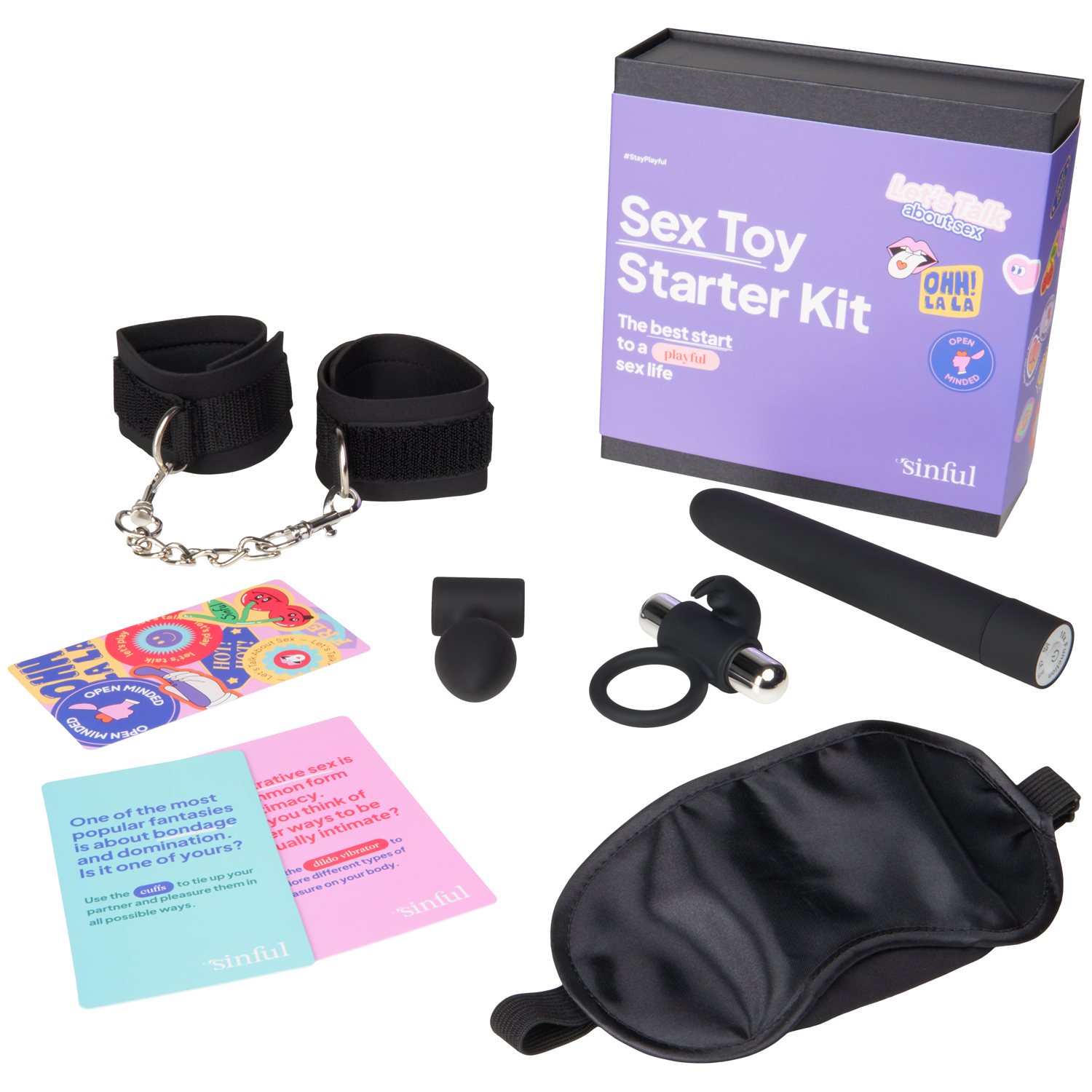 Sinful Sex Toy Starter Kit Boks     - Sort thumbnail