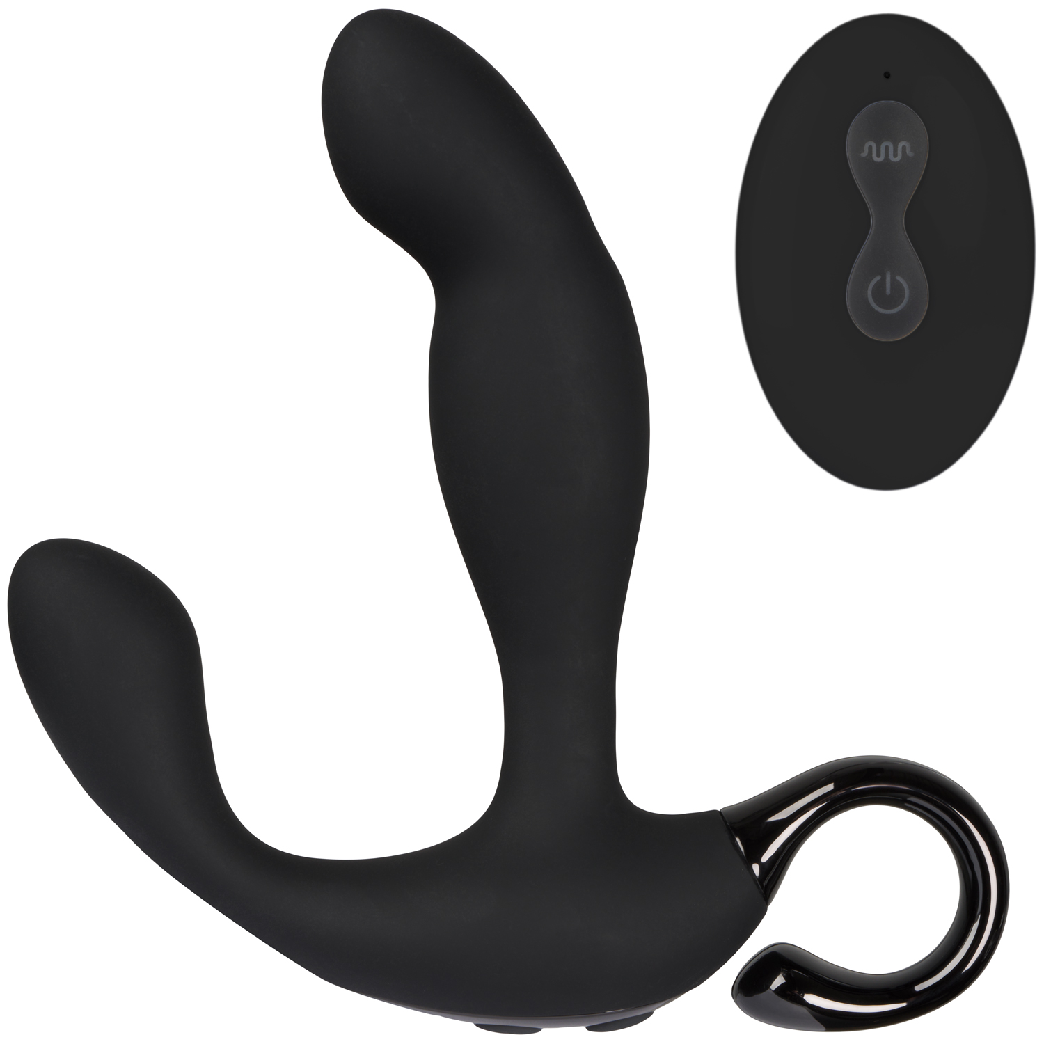 Sinful Come-hither Opladelig Prostata Vibrator      - Sort thumbnail