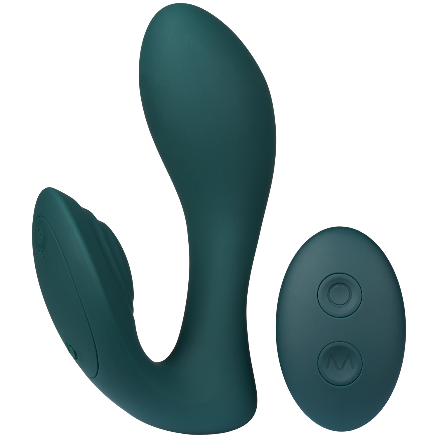 Amaysin G-punkts og Klitoris Vibrator med Fjernbetjening    - Grøn thumbnail