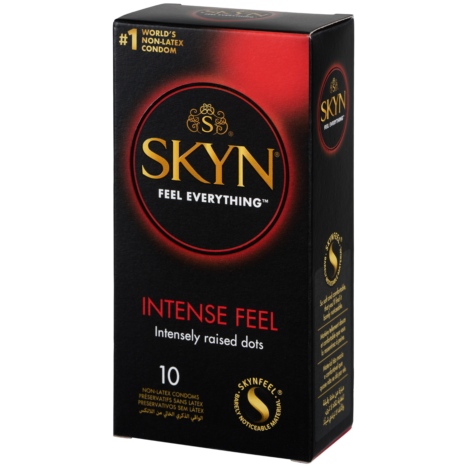 SKYN Intense Feel Latexfri Kondomer 10 stk    - Klar thumbnail