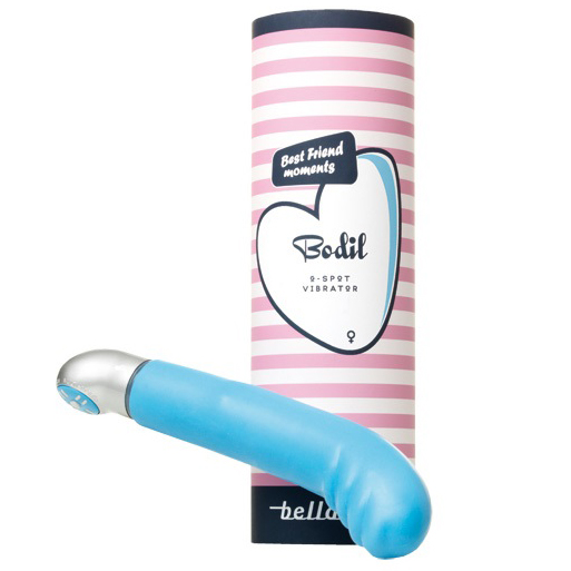 Belladot Bodil G-punkts Vibrator       - Blå thumbnail