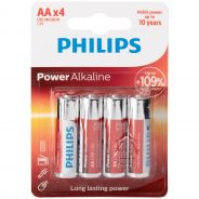 Philips LR06 AA Alkaline Batterier 4 stk